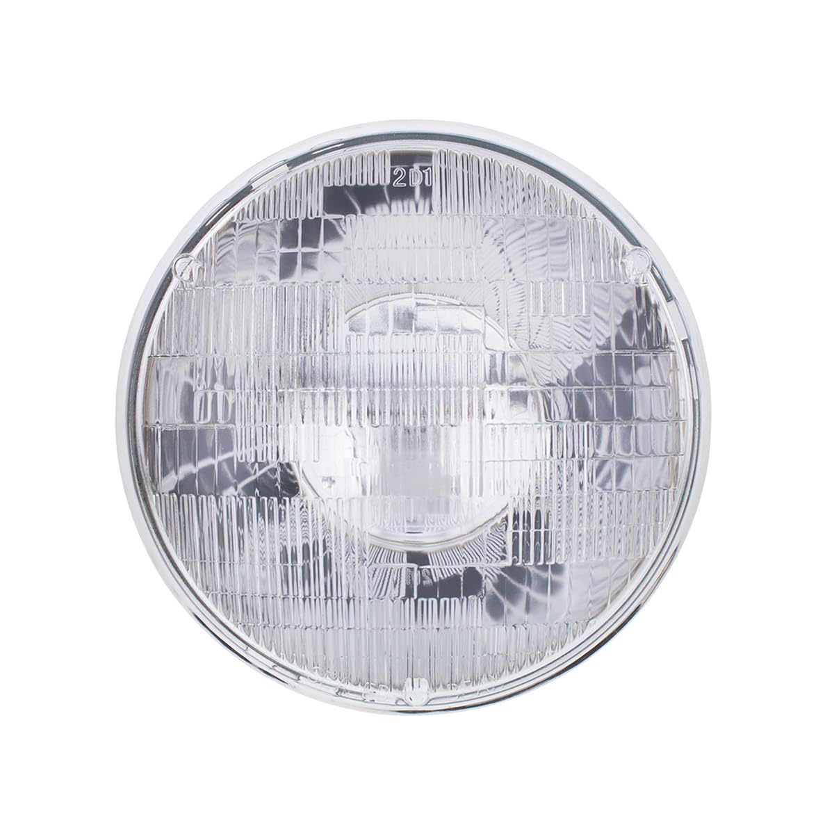 United Pacific 30354 7    (178Mm) High Performance Sealed Beam Headlight, Glass Lens, High & Low Function, 12V, 60/50W, Replaces