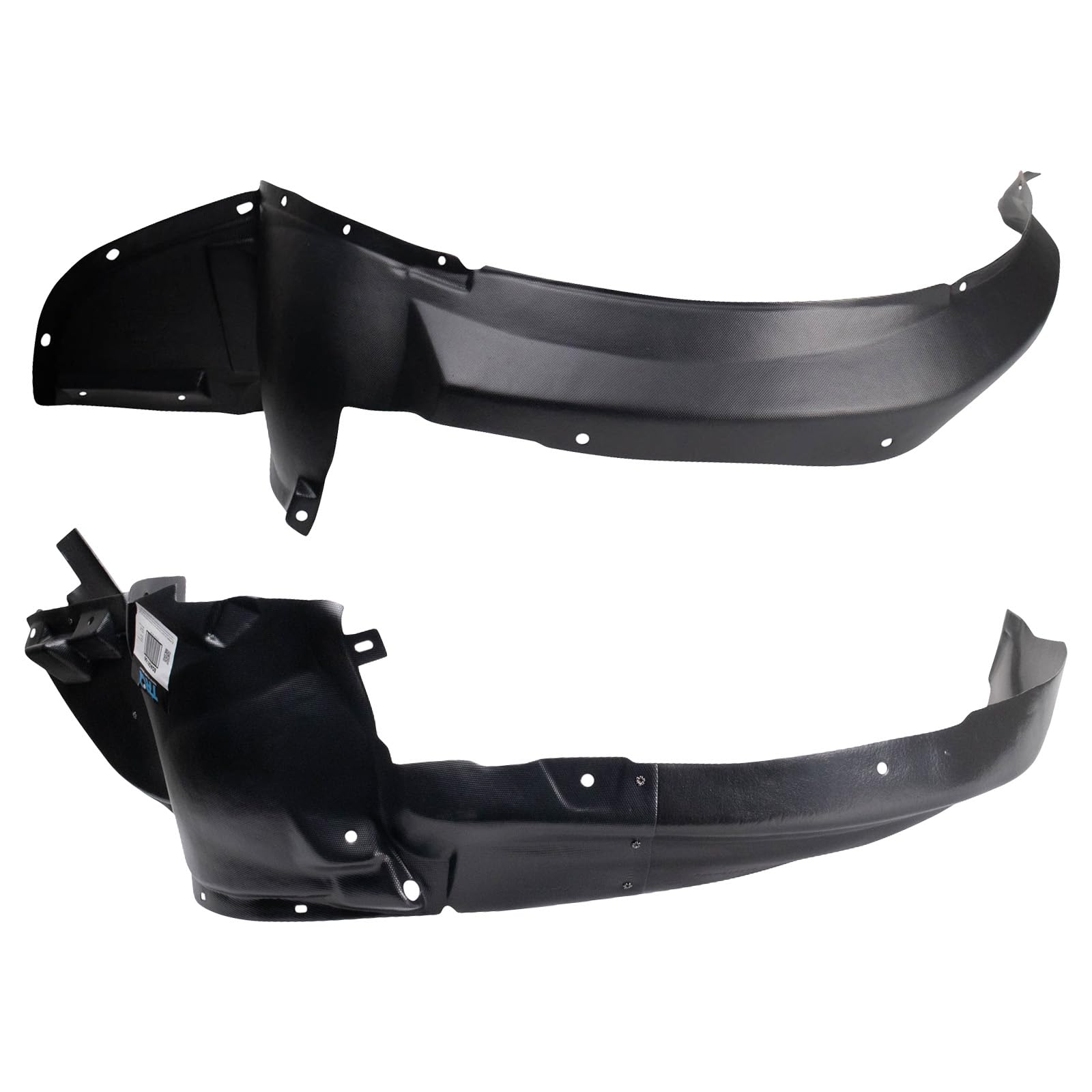Trq Front Inner Fender Liner Set Compatible With 2008 Chevrolet Malibu Gm1248201 Gm1249140