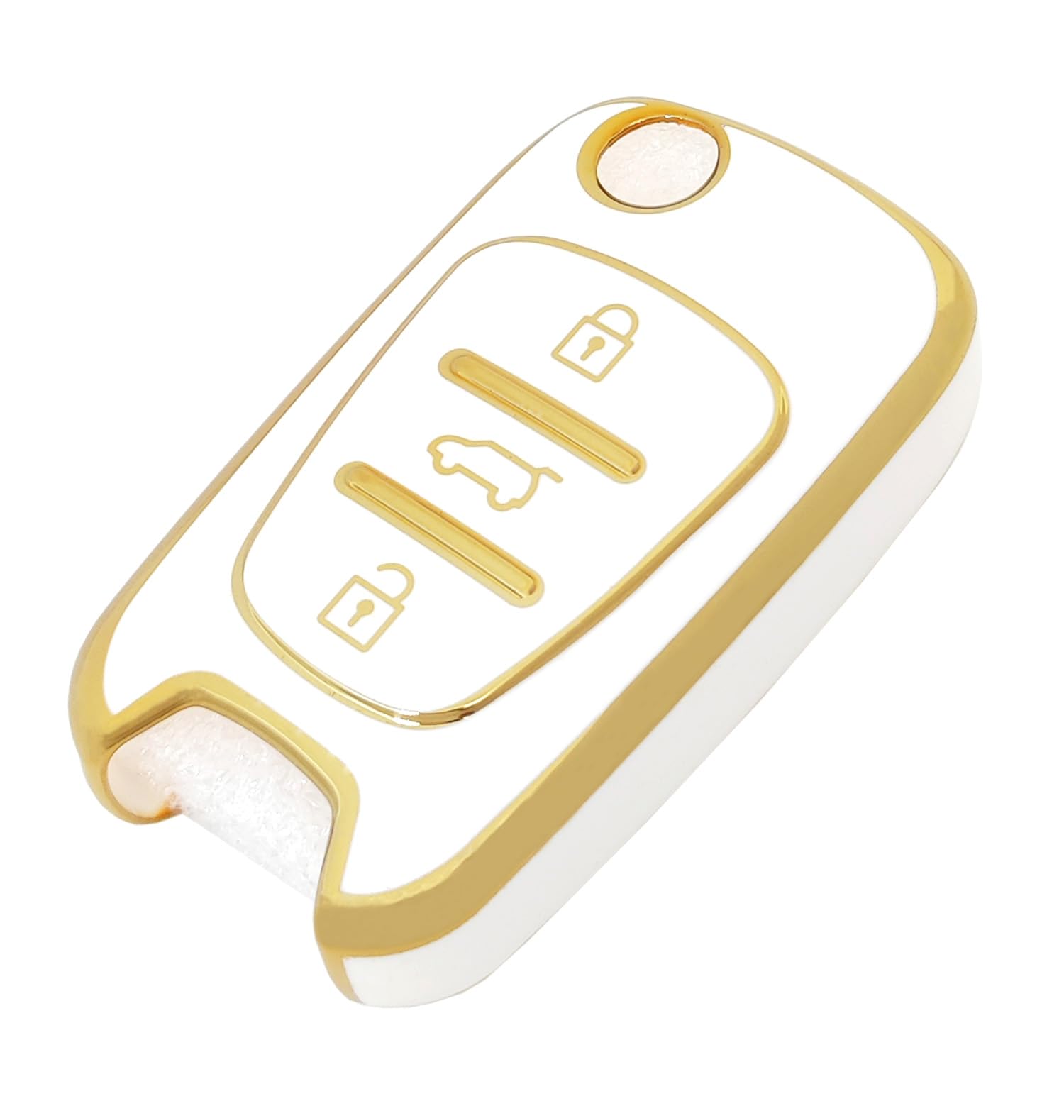 Arruweer Key Fob Cover For Kia Soft Tpu Key Fob Case Holder Protector Compatiable With 2010-2013 Kia Soul 2012-2014 Kia Rio Spor