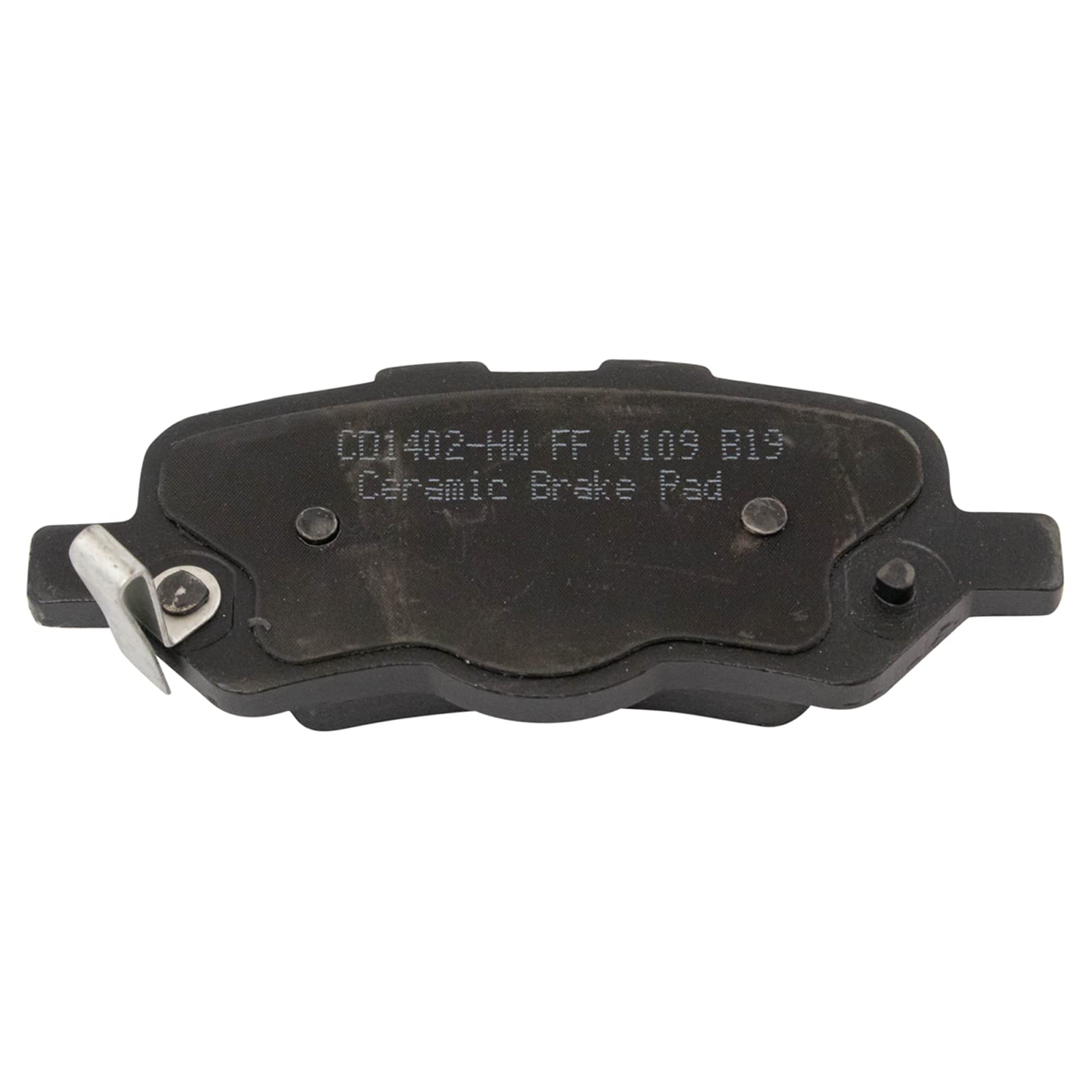 TRQ Rear Brake Pads Ceramic Compatible with 2009-2015 Toyota Venza