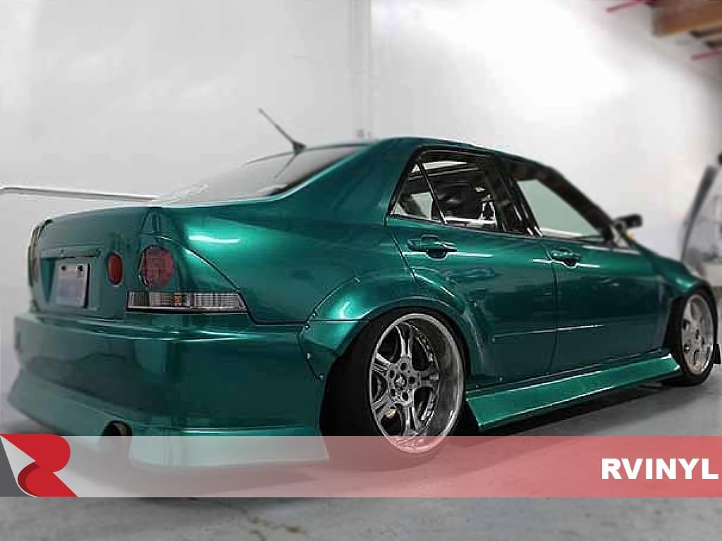 Avery Dennison Sw900 796-S Gloss Dark Green Pearl Supreme Wrapping Film Vinyl Vehicle Car Wrap Sheet Roll - (12'' X 60'' W/Appli