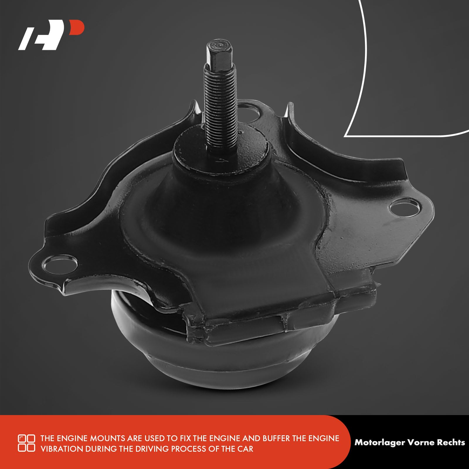 A-Premium 5PCS Engine Motor Mount and Transmission Mount Set Compatible with Honda CR-V CRV 2002 2003 2004 2005 2006 L4 2.4L, 4WD Manual Transmission