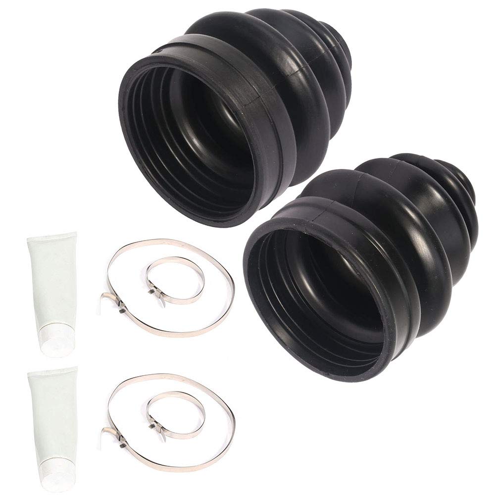 OCPTY Axle Inner and Outer CV Boot Kit Replacement fit for Honda Foreman 450 2000-2006 Yamaha Kodiak 400 1998-2004 Front a set C