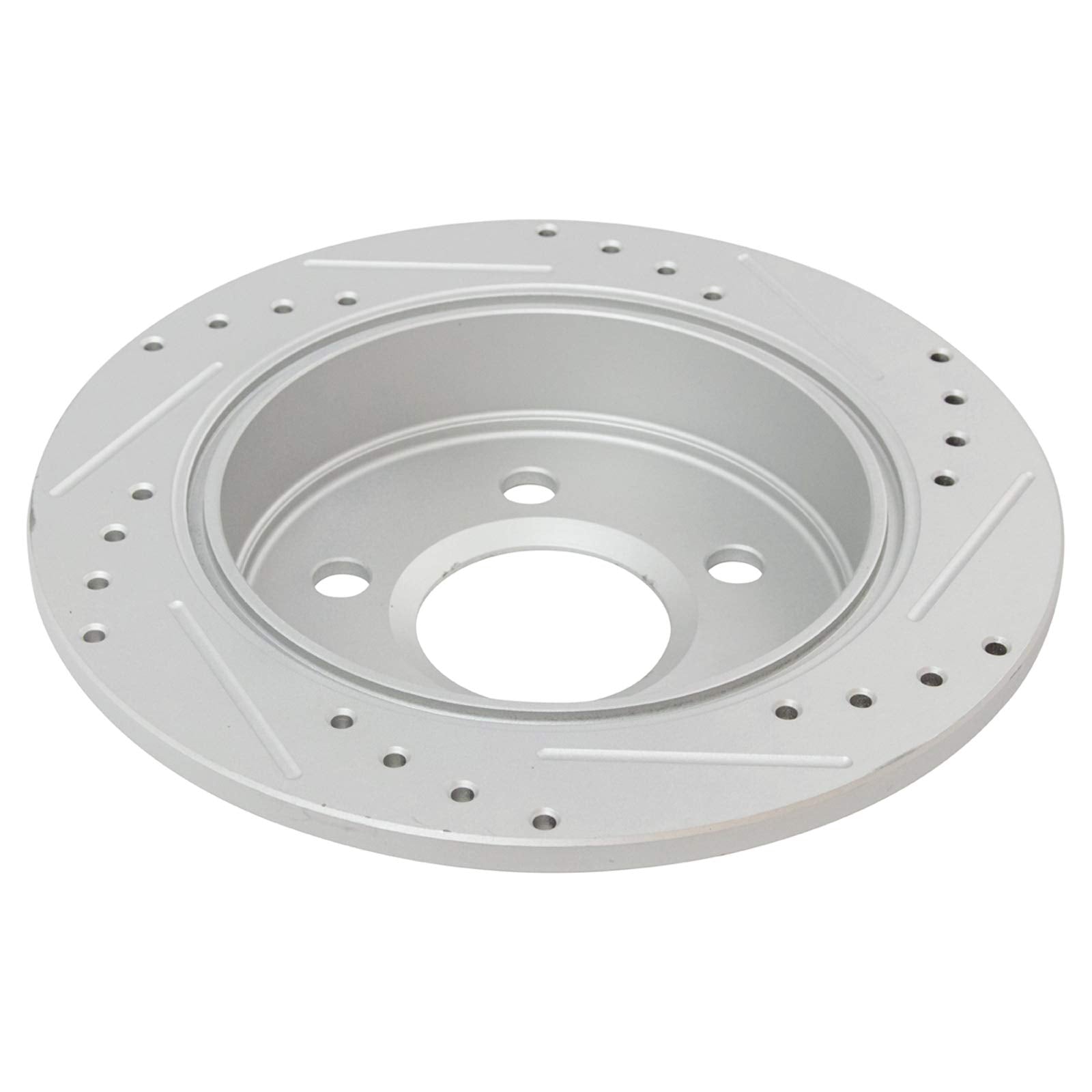 Trq Rear Performance Brake Rotor Drilled Slotted Pair Set For Alero/Century/Grand Am/Grand Prix/Impala/Intrigue/Montana/Monte Ca