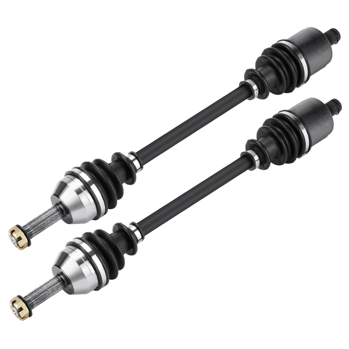 Youxmoto Front Left/Right Cv Axle Fit For Polaris Ranger Midsize 500 570 (Crew Eps)/ Ev/Etx 2015 2016 2017 2018 2019 2020 2021 2022, 4340 Chromoly Steel Drive Half Shaft, For 1333238