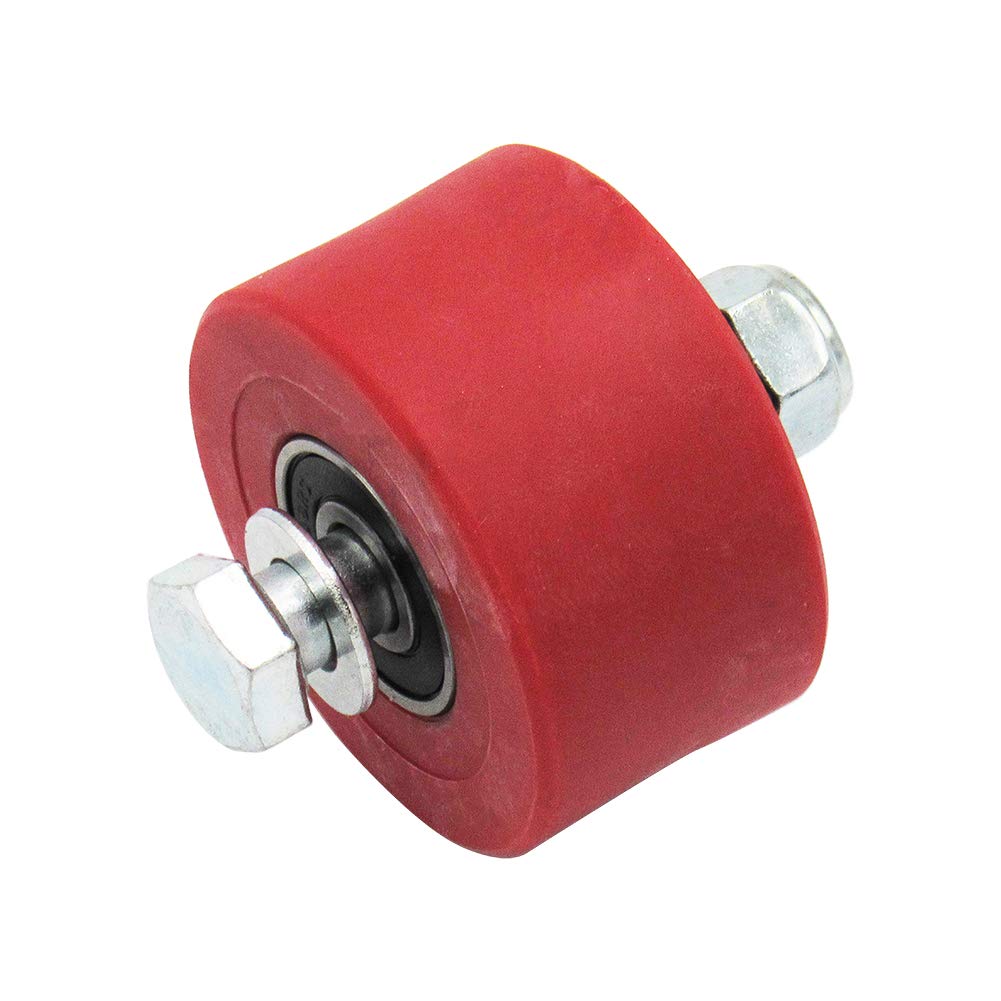 Outlaw Racing Or3078R Chain Roller Guide 43X24Mm Compatible With Honda Cr125R Cr250R Yamaha Yz490 - (Red)