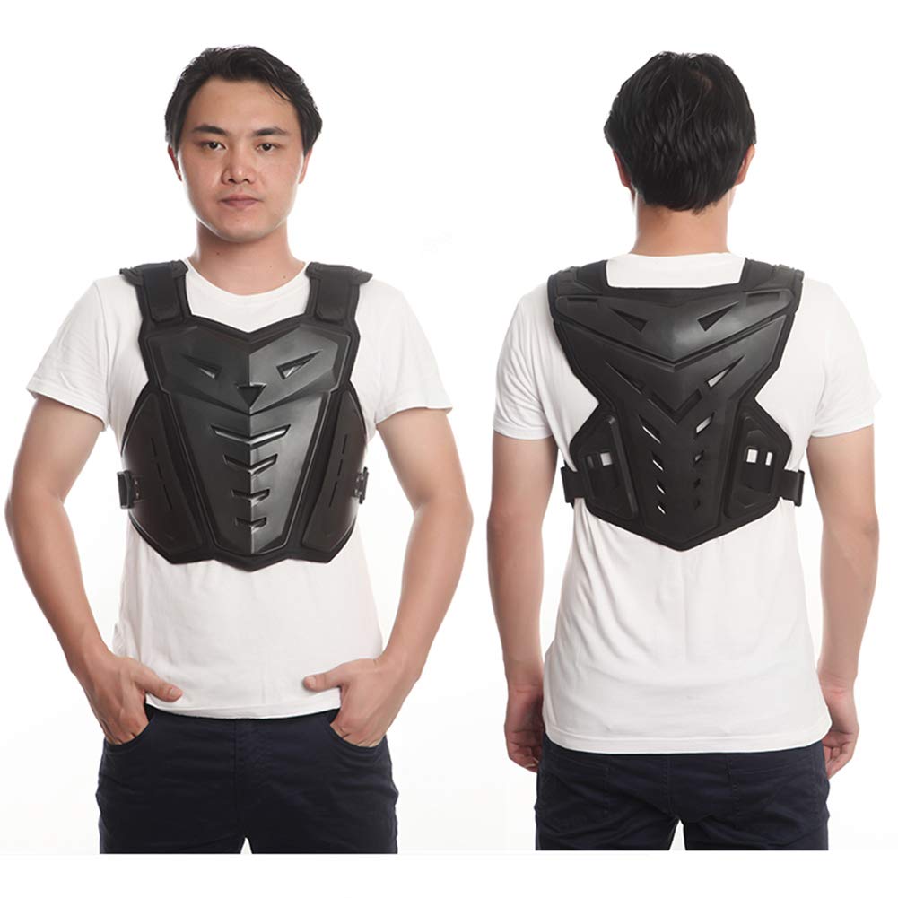 Motorcycle Armor Body Guard Vest, Dirtbike Riding Off-Road Racing Cycling Skiing Motocross Adult Kids Chest Body Protector Shirt