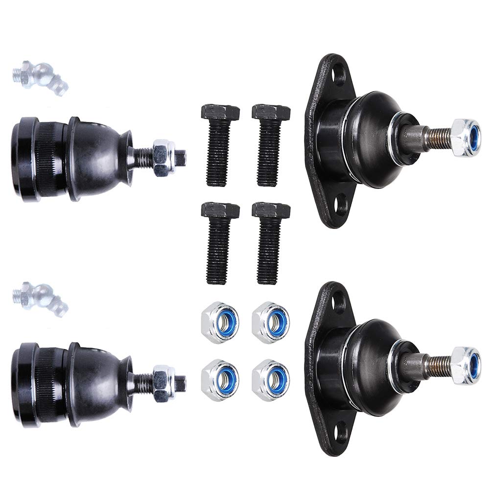 ROADFAR Lower And Upper Ball Joint Kit Fit For Buick Opel For Chevrolet Chevette For Isuzu I-Mark For Pontiac Acadian Fiero T100