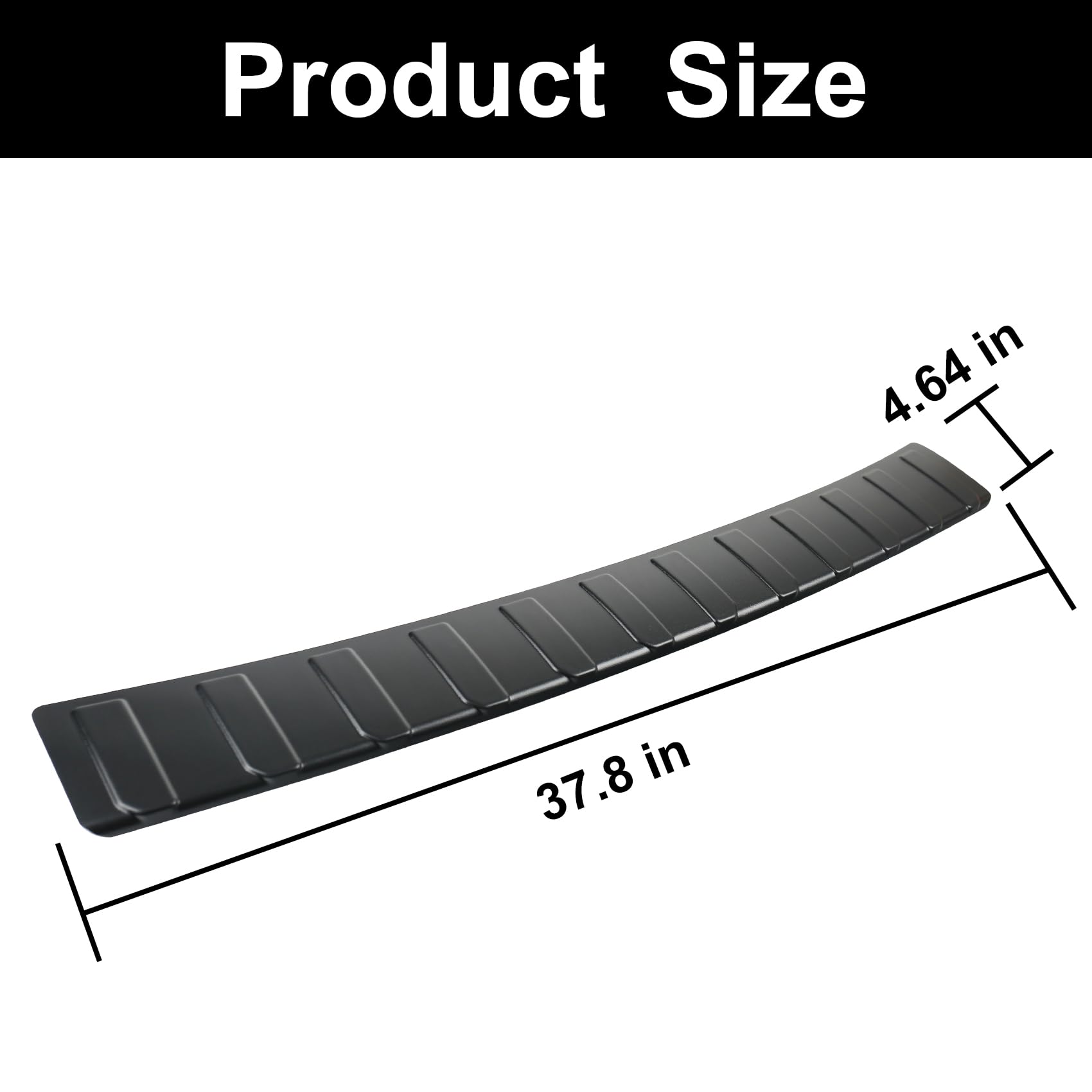 Exterior Rear Bumper Guard Protector for Car Non-Slip Scratch-Resistant Trunk Door Protector for Outback 2021-2025 Accessories (