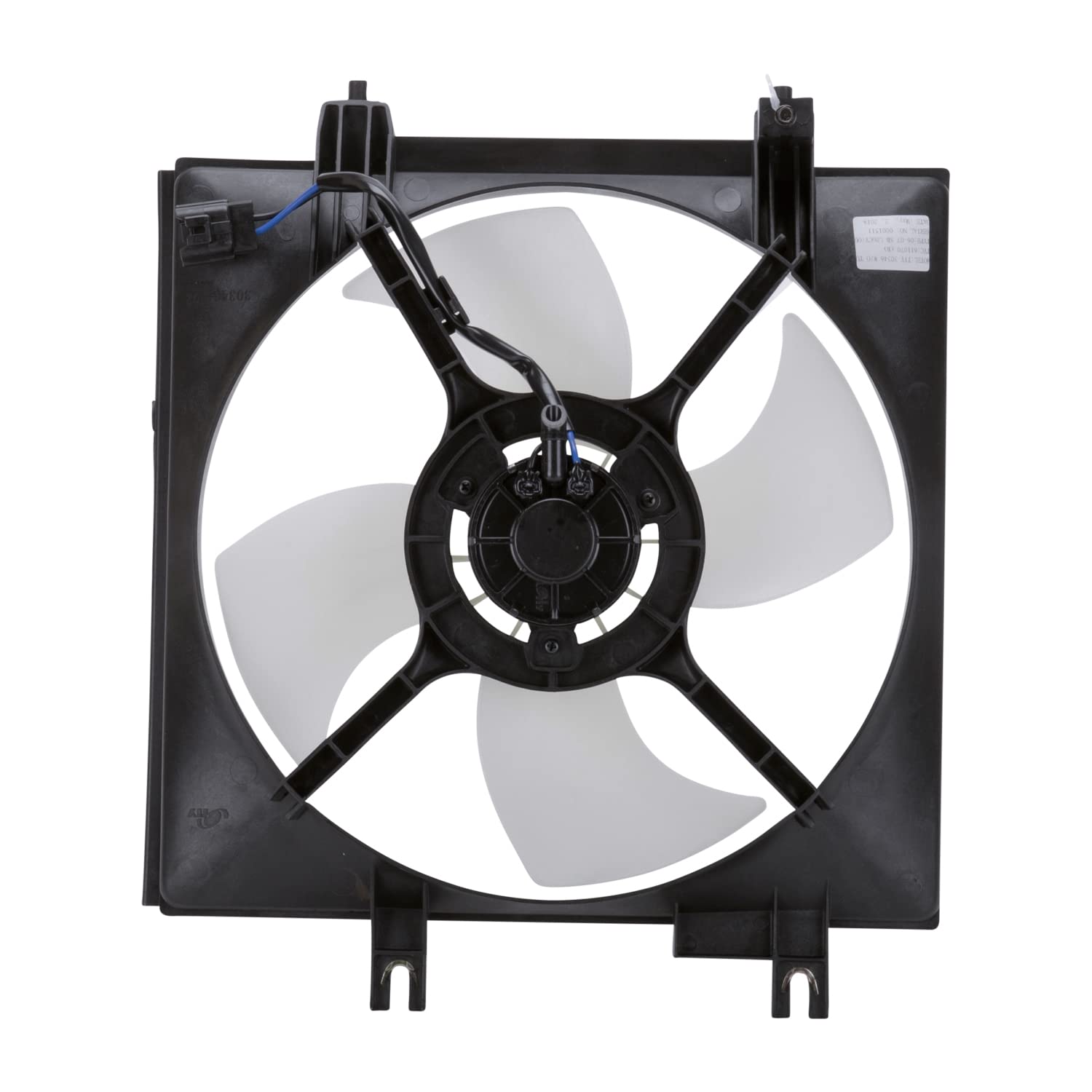 TYC 611070 Cooling Fan Assembly Compatible with 2005-2014 Subaru Legacy