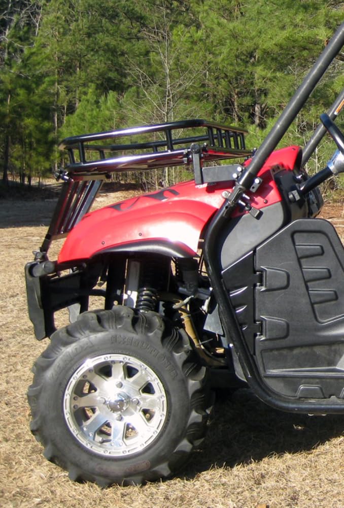 Seizmik Utv Utility Hood Rack Compatible With Yamaha Rhino 2004-2013 Utv Models | Farming Utility Cargo Rack