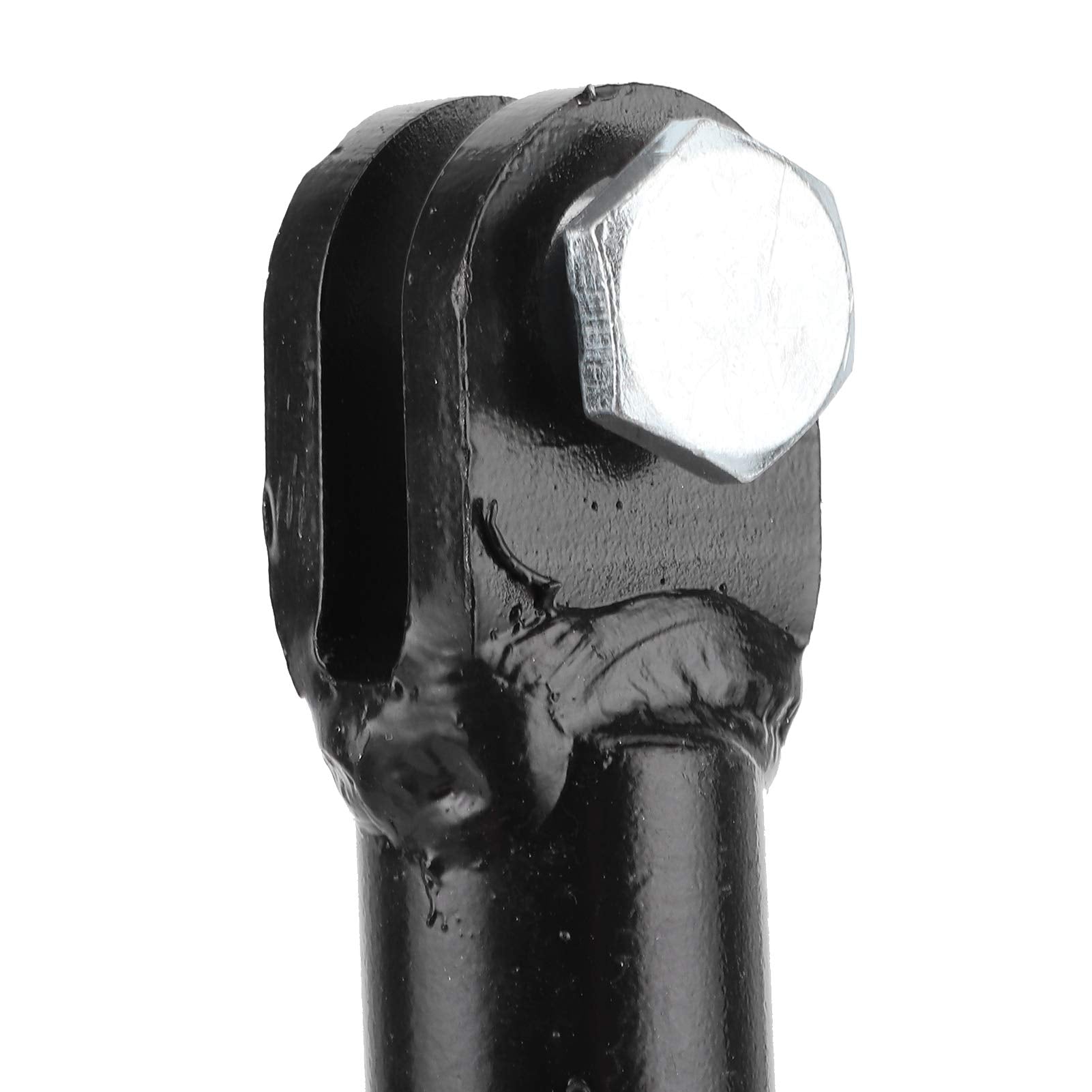 Keenso Motorcycle Kick Stand, Steel Alloy Motorbike Foot Side Support Stand Dirt Bike Side Kickstand 12in Kick Stand with Spring