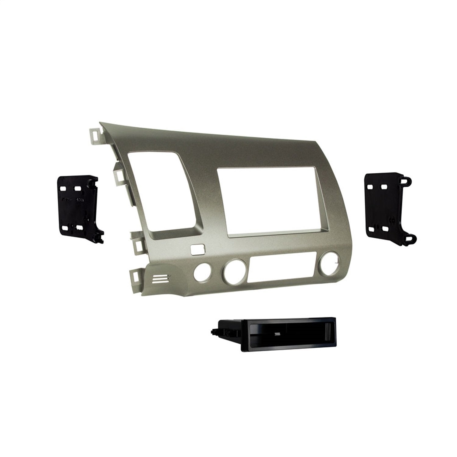 Metra 99-7871T Single Din/Double Din Installation Kit For 2006-Up Honda Civic Vehicles Taupe Gray