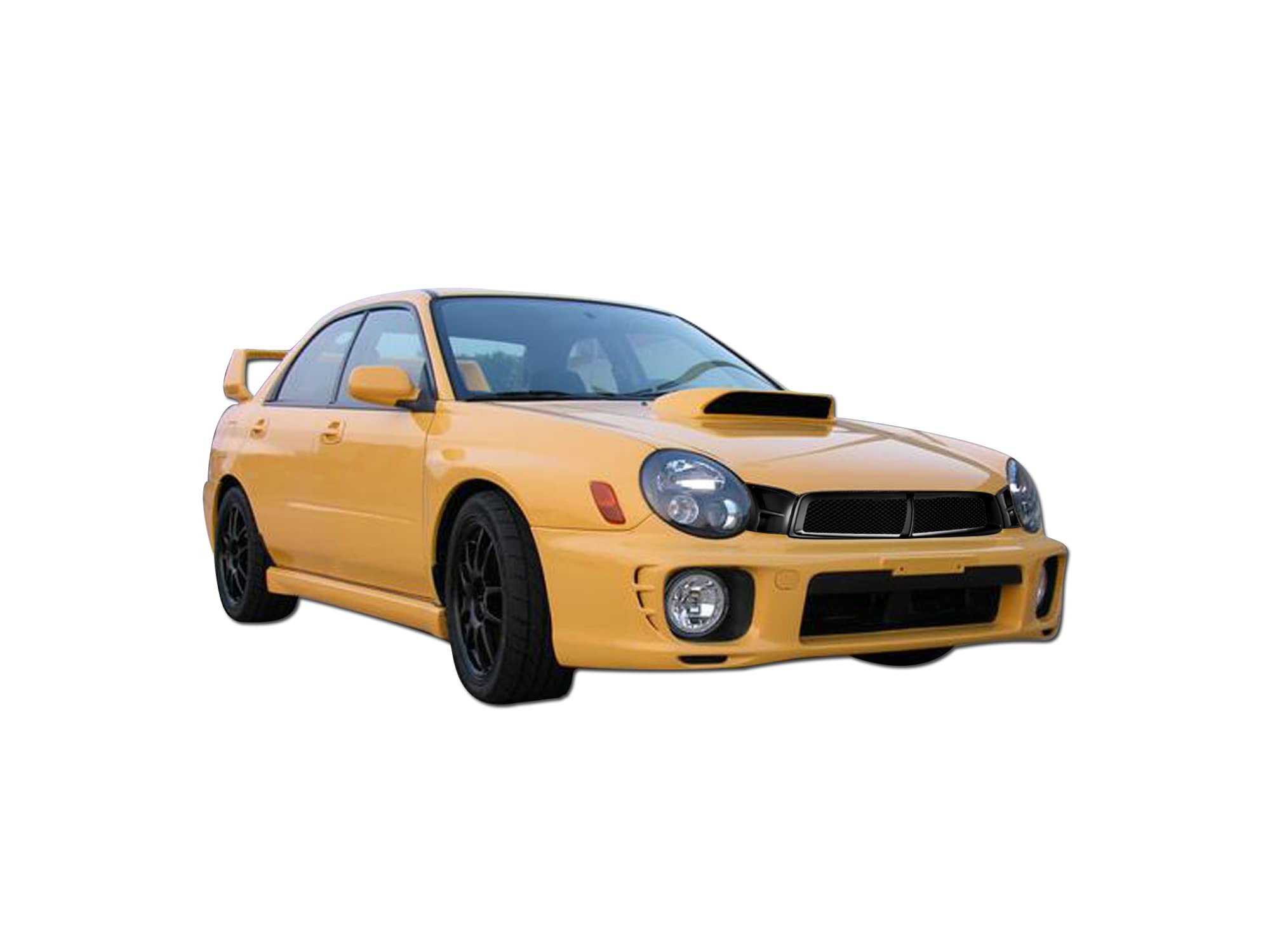 Armordillo OE Style Grille for 2002-2003 Subaru Impreza - Matte Black, Model 7165458