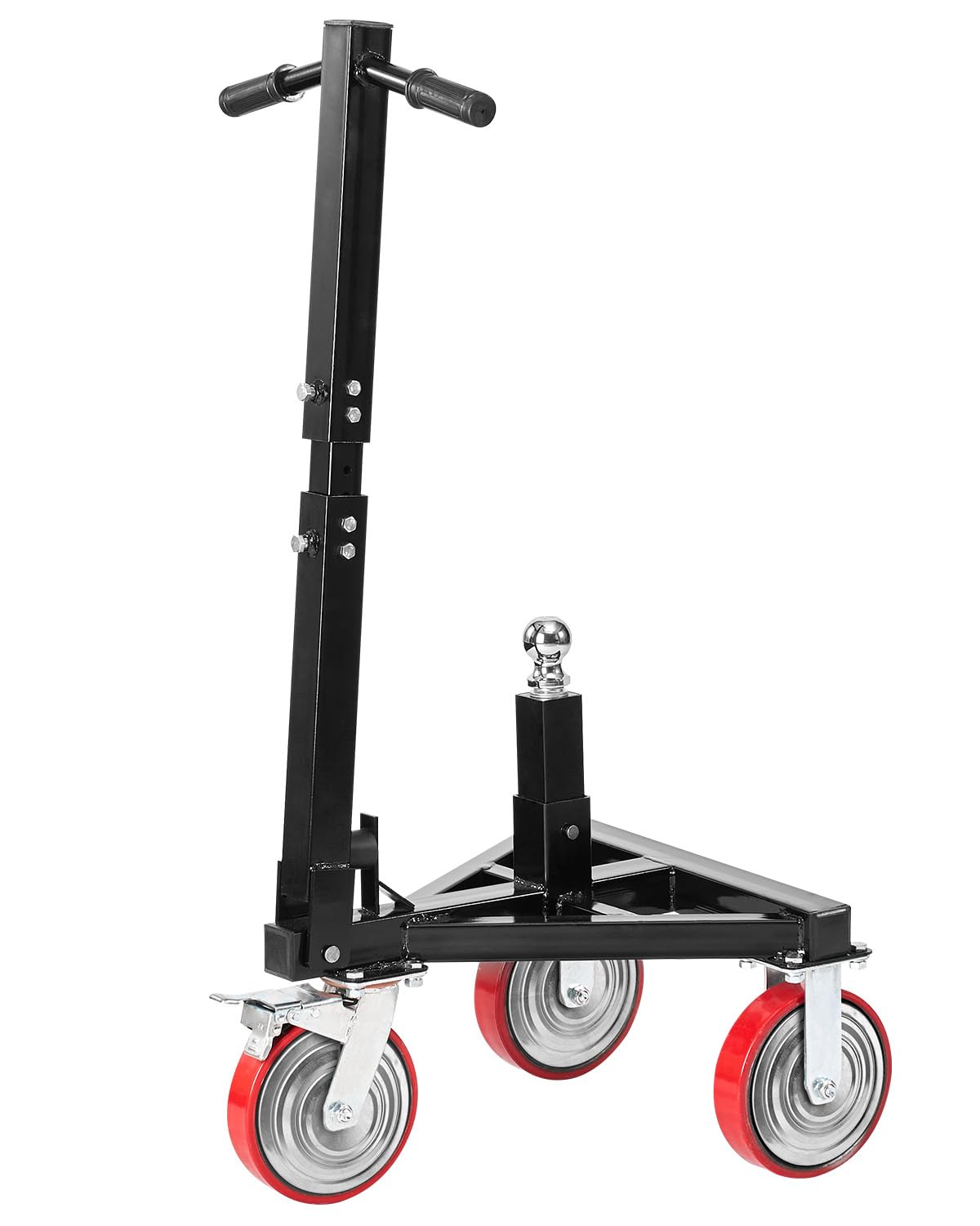 VEVOR Trailer Dolly, 3500lbs Tongue Weight Capacity, 18 inch and 22 inch Height Adjustable Trailer Dolly, with 2 inch Hitch Ball