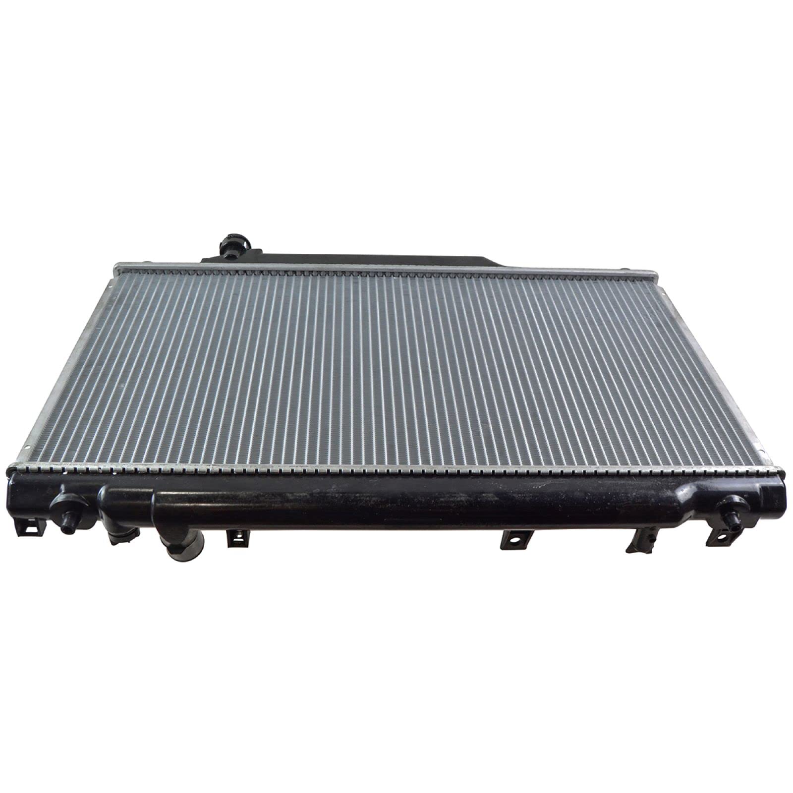 Trq Radiator Assembly Aluminum Core Compatible With 02-05 Honda Civic Cu2574 Ho3010182