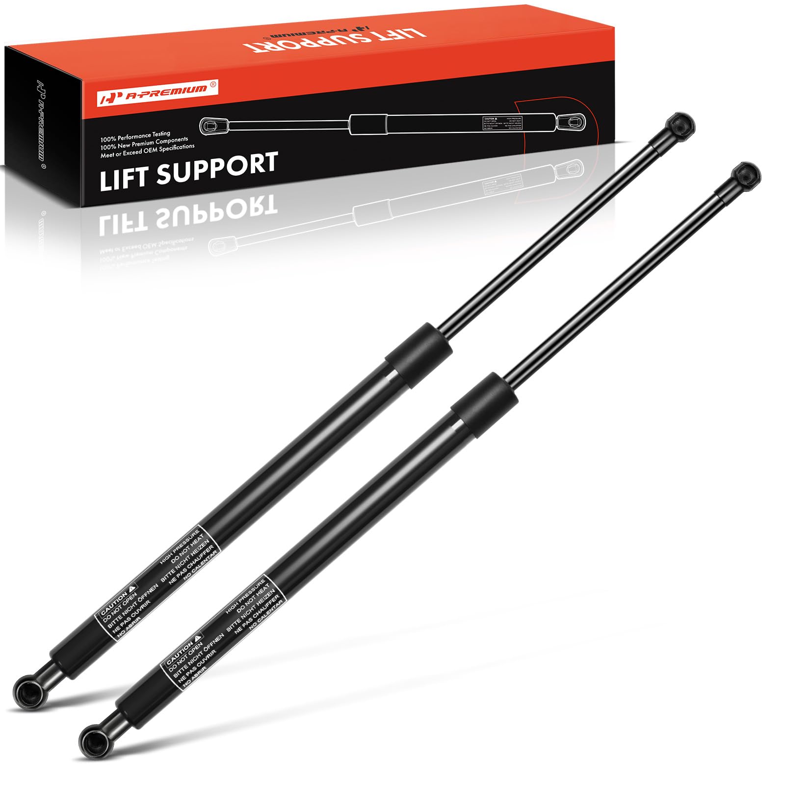 A-Premium Rear Hatch Liftgate Lift Supports Struts Gas Spring Shocks Compatible With Chevy, Gmc And Cadillac Models - Tahoe Yuko