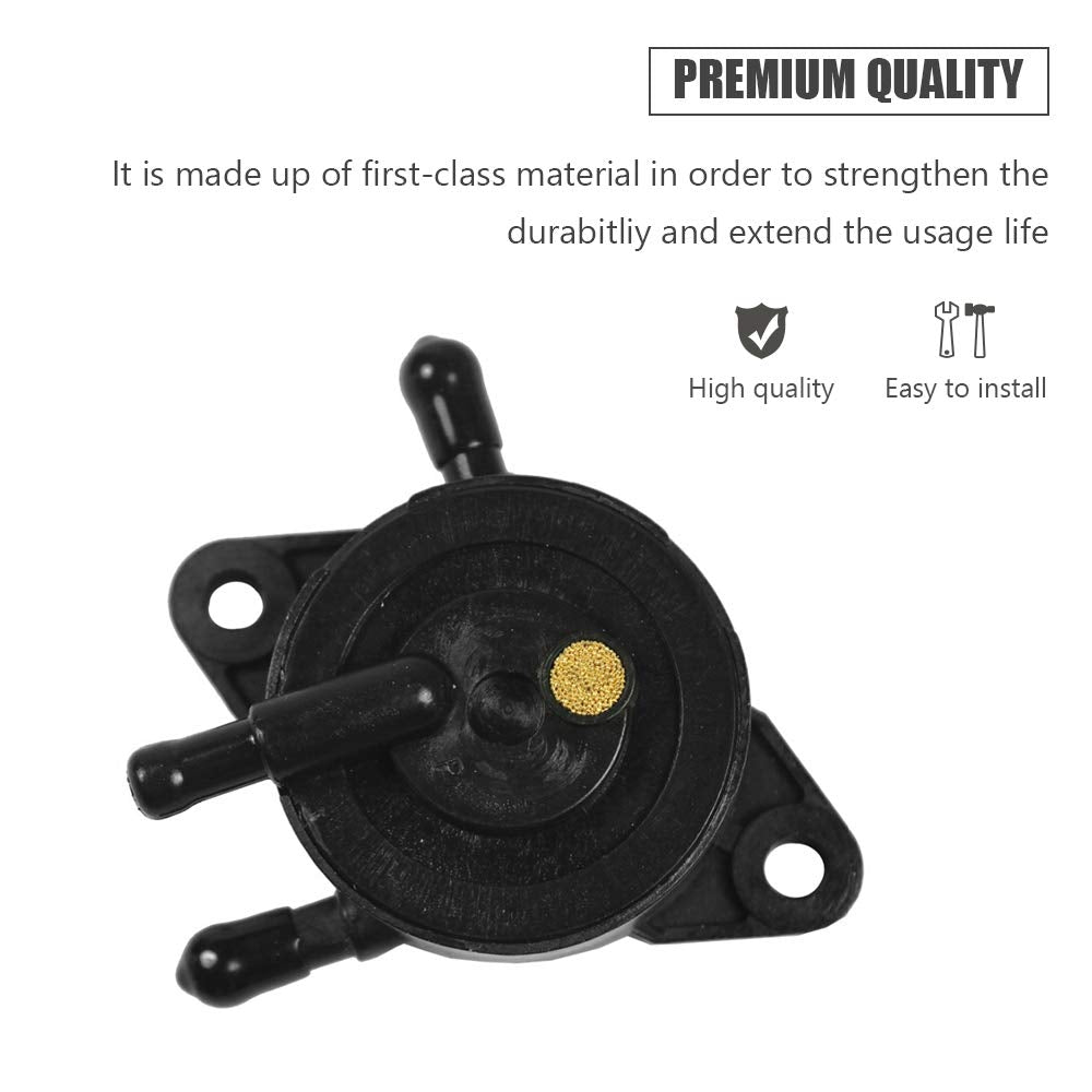 Fuel Pump 2439304S 2439316S 808656 49040-7001 Compatible With Kawasaki 15Hp-25Hp Engine Kohler 17Hp-25Hp Engine Briggs Stratton