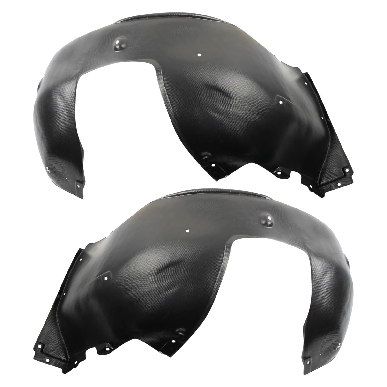 Trq Front Inner Fender Liner Set Compatible With 2001-2003 Bmw 525I 1997-2000 528I 530I 1997-2003 540I Bm1250104 Bm1251104