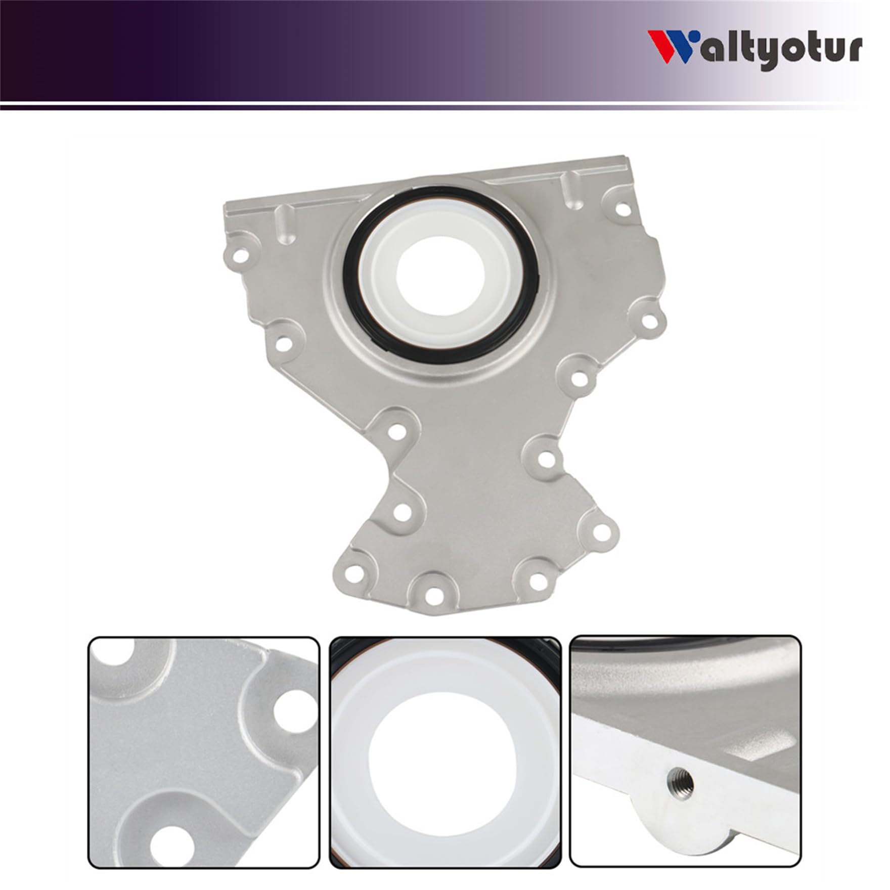 Rear Main Seal Kit Replacement for 5.3L 6.0L 6.2L GMC 4.8L 5.3L 6.0L 12633579 12639250