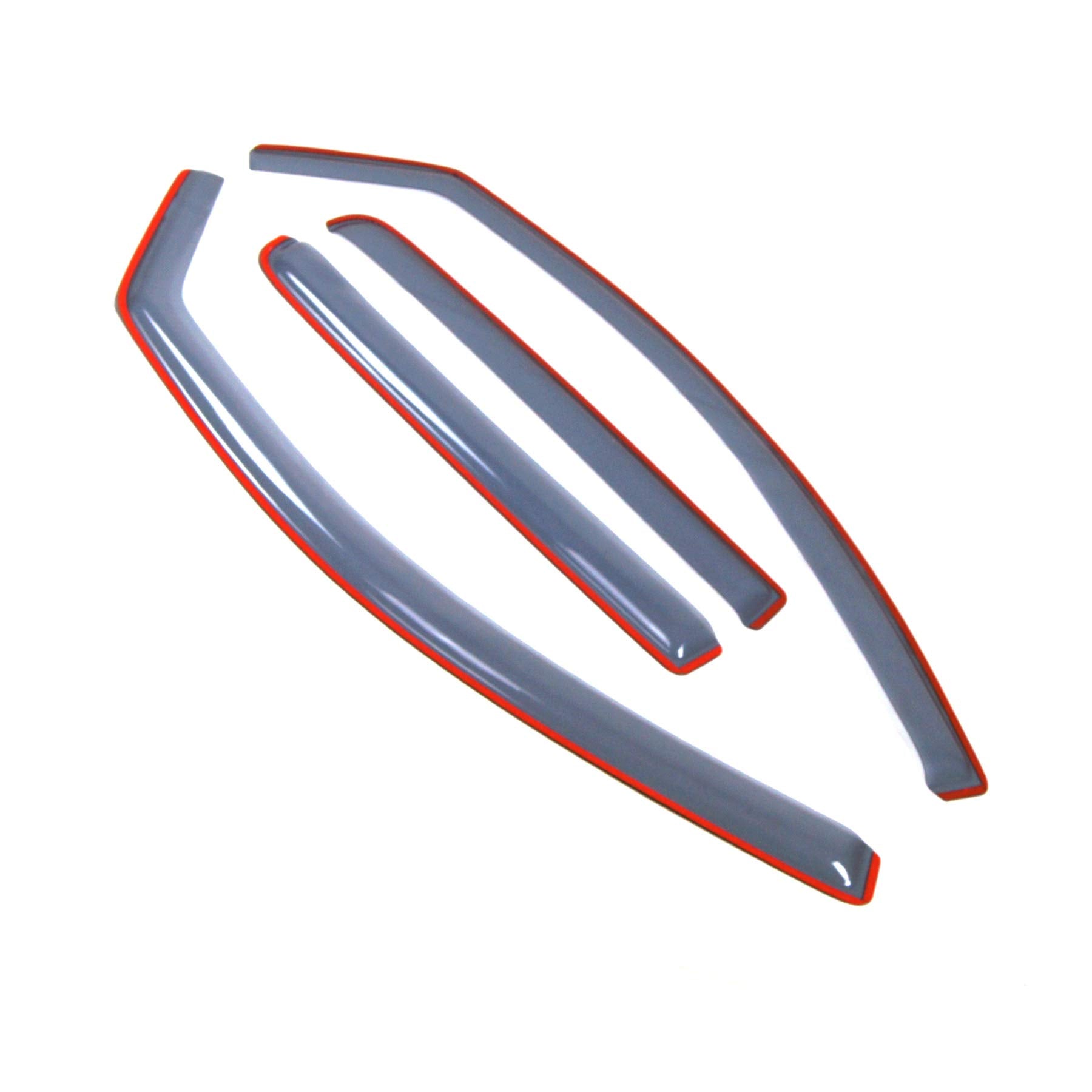 Car Window Rain Guard | In-Channel Visors Auto Side Window Deflectors | Windows Visor Rain Shields Compatible With 2004-2015 Nis
