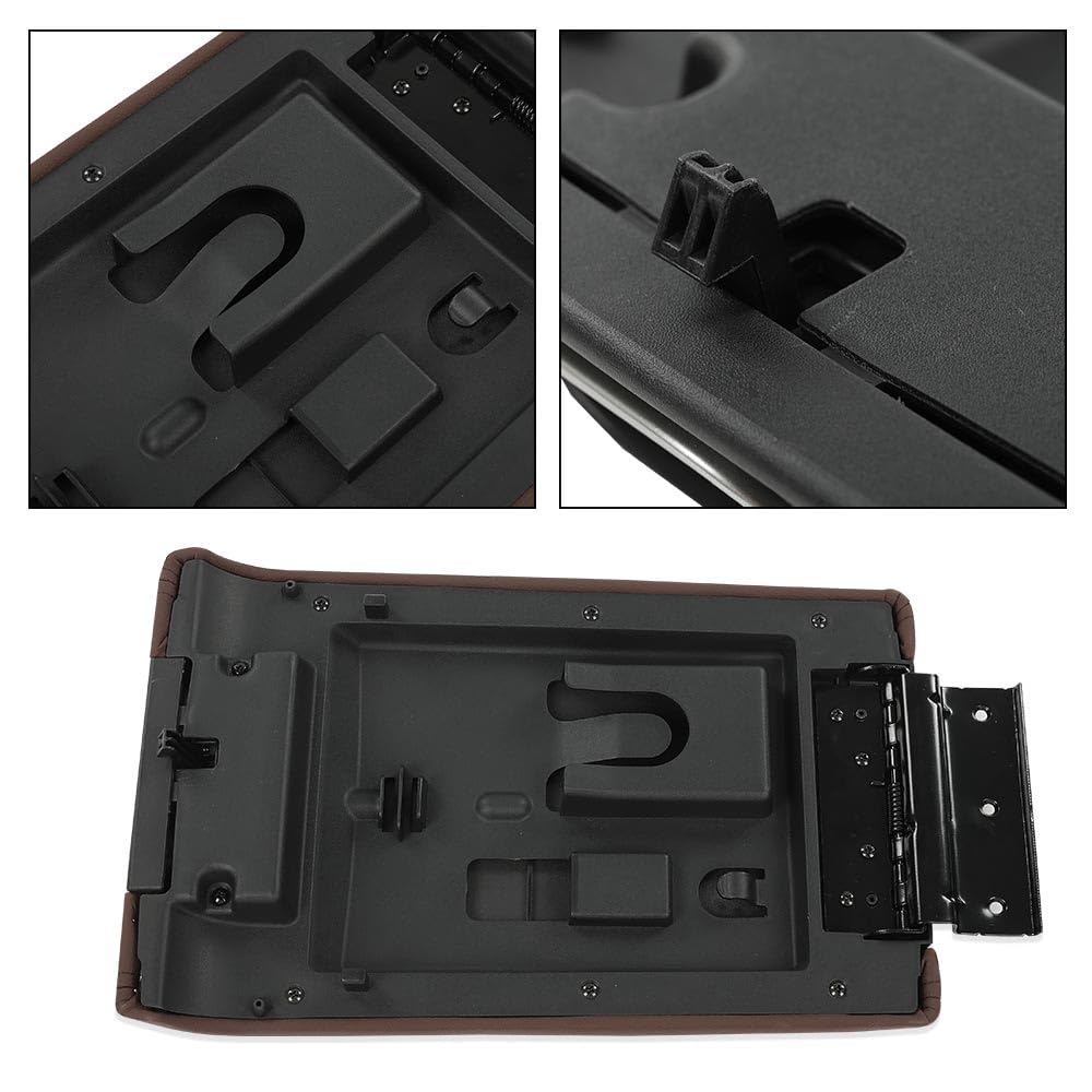 Allgood Center Console Armrest Lid Cover, Compatible With Ford F150 2009-2014/Fit Lincoln Mark Lt 2010-2014, Fit For Flow Throug