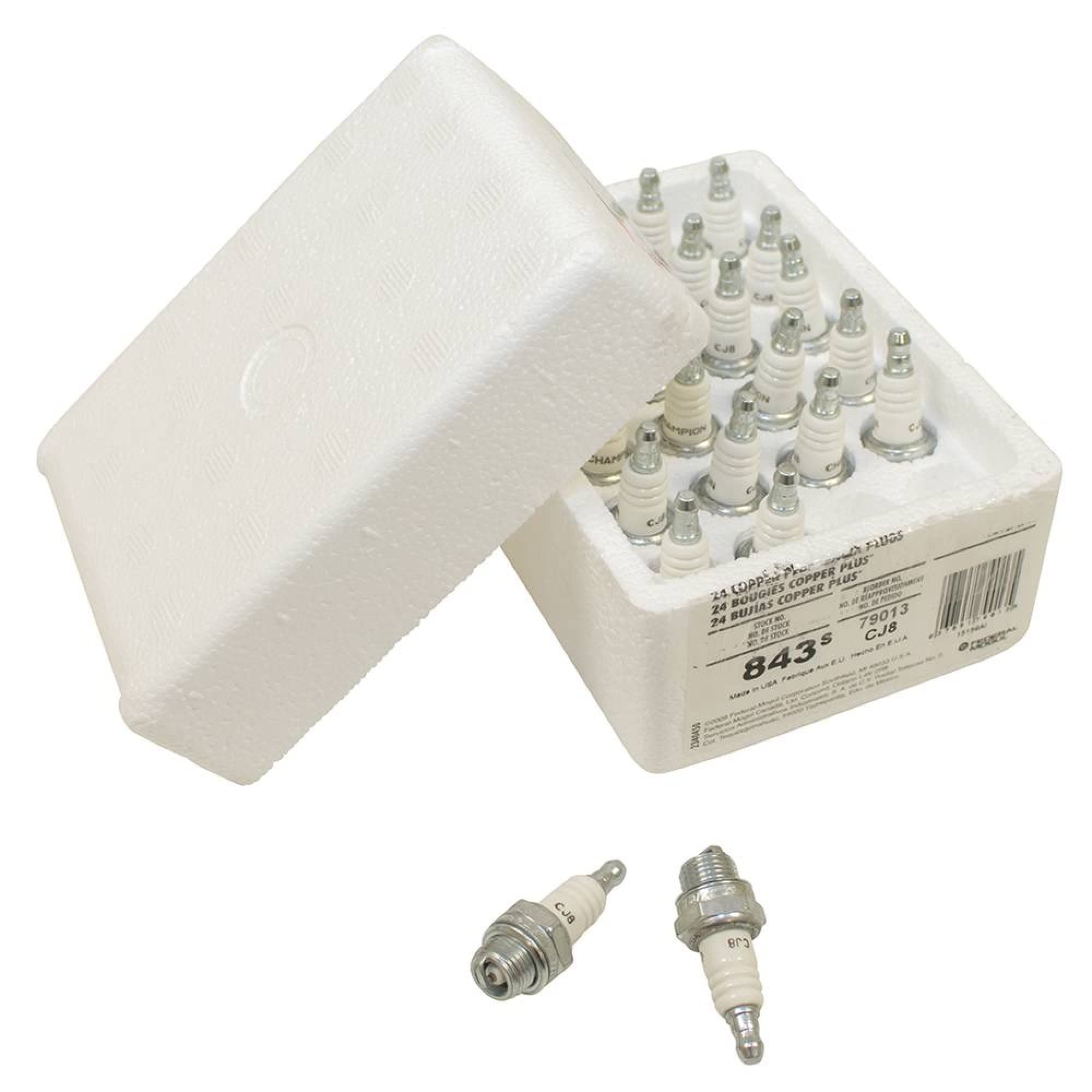 Champion Copper Plus Small Engine 843S Spark Plug - CJ8
