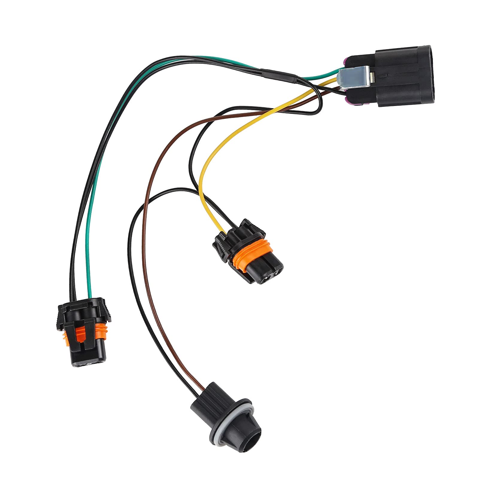 WMPHE Compatible with Headlight Wiring Harness Pontiac Grand Prix 2004 2005 2006 2007 2008, Headlamp Wiring Harness, Front Lamp 
