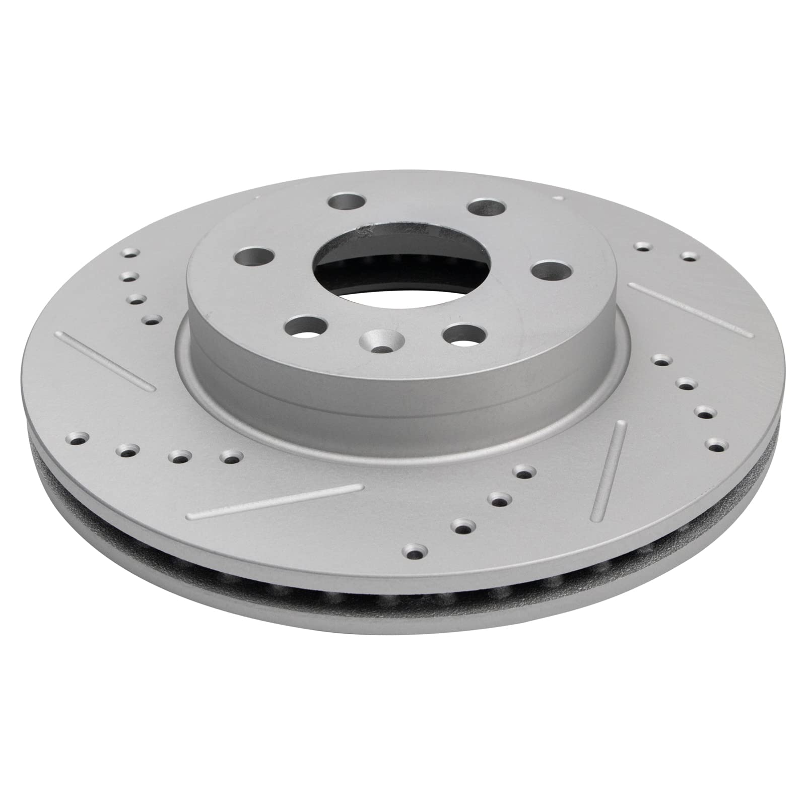Trq Front Performance Brake Rotors Set Vented Premium G-Coated Compatible With 2015-2020 Chevrolet Colorado Gmc Canyon