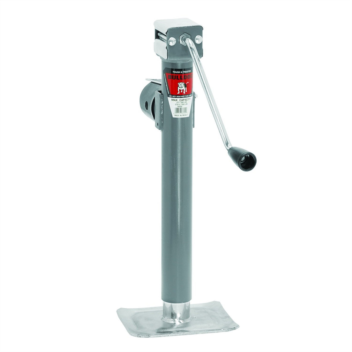 Bulldog Jack Pipe Mount 7K Side Wind 15'' Lift