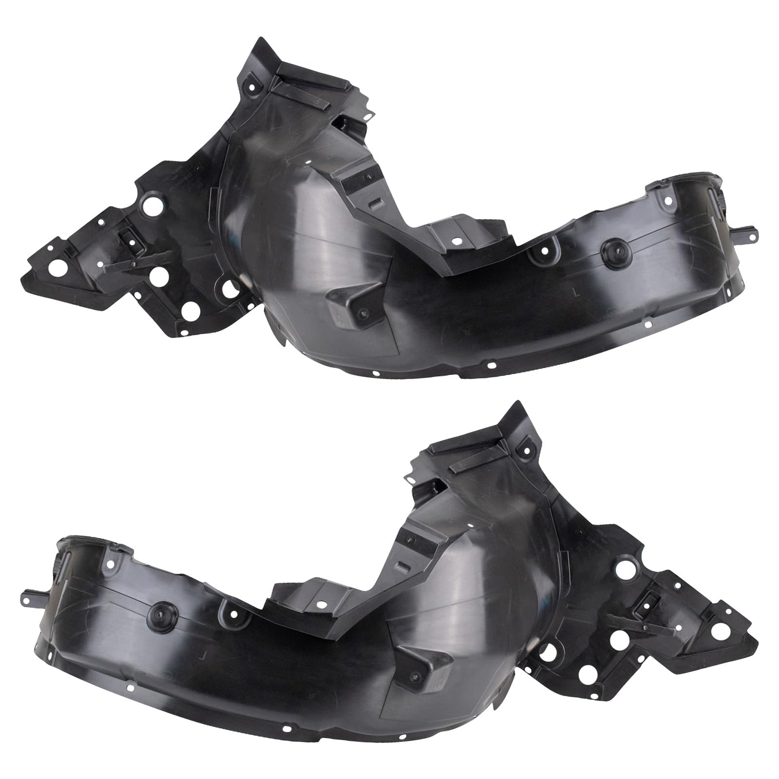 Trq Front Inner Fender Liner Set Compatible With 2018-2020 Nissan Kicks Ni1248175 Ni1249175