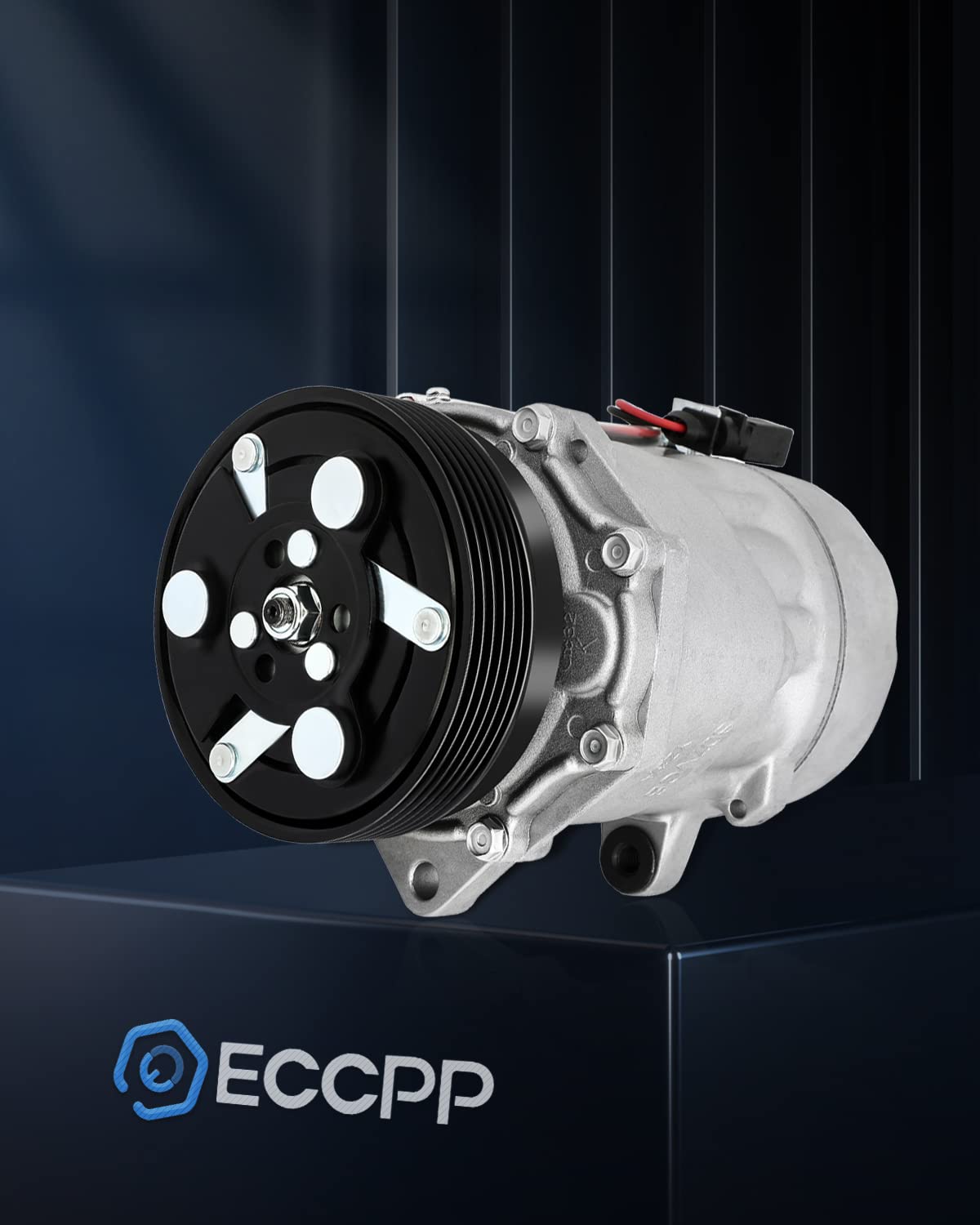 Eccpp Ac Compressor 2000-2006 For Audi Tt 2001-2004 For Volkswagen For Beetle Golf Jetta Sharan 1.8L 1.9L 2.0L Ac Compressor Wit