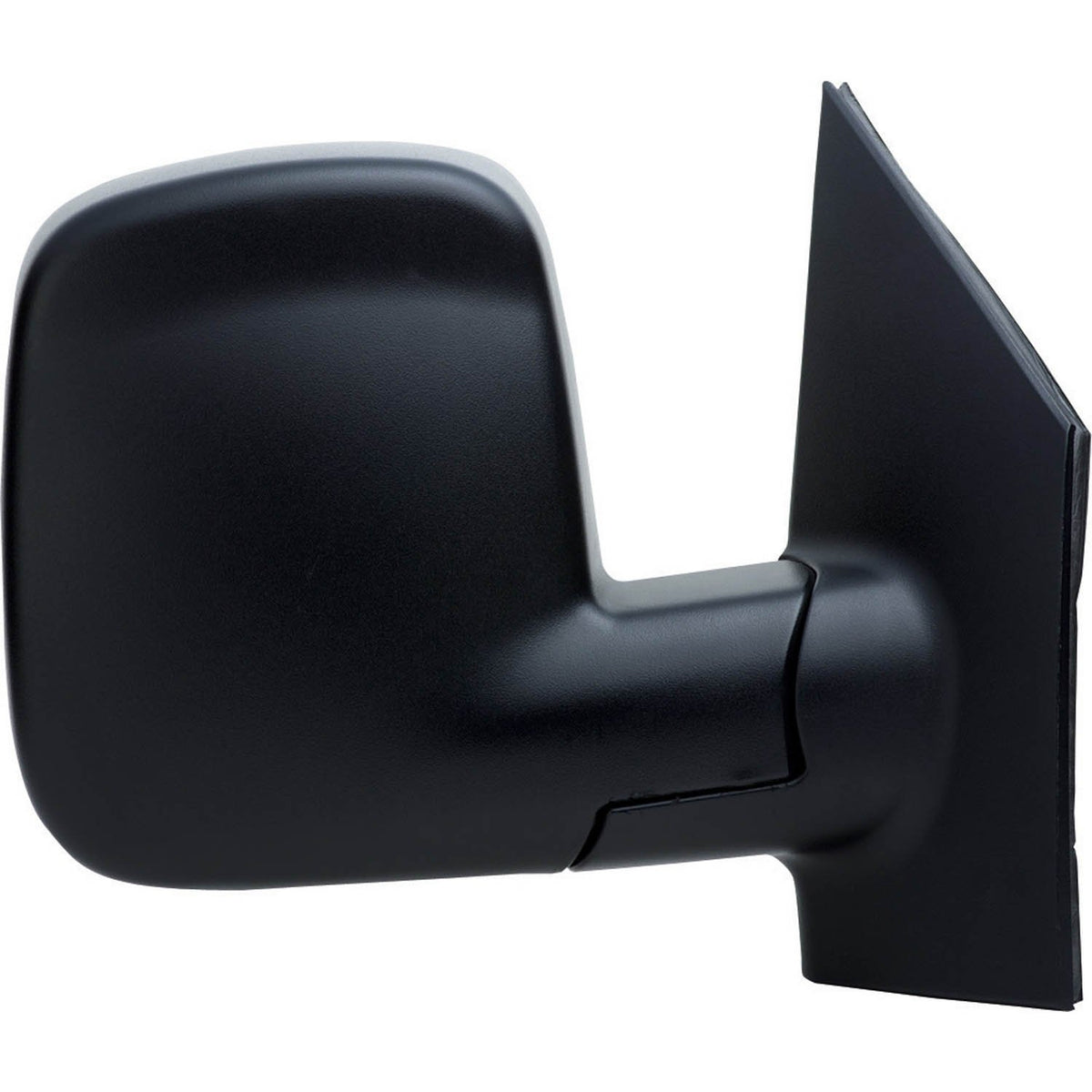 Fit System Passenger Side Mirror For Chevrolet Express Full Size Van, Gmc Savana Full Size Van, Textured Black, Dual Lens, Folda