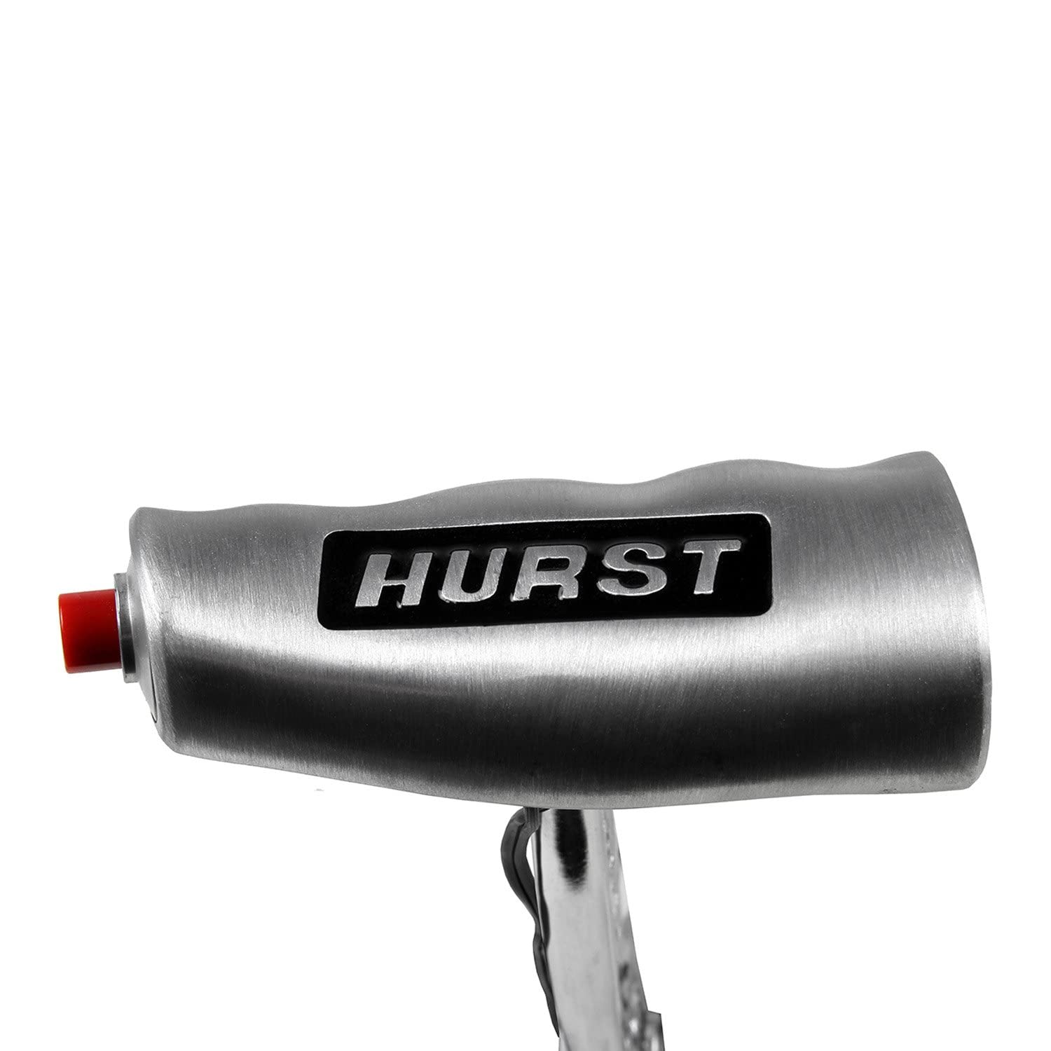 Hurst 1530010 Universal ''T'' Handle with Button, Brushed Aluminum