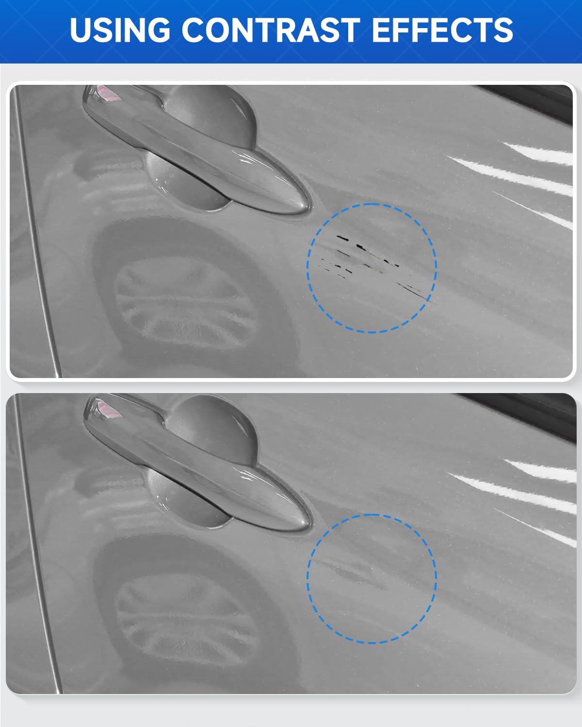 K23 Brilliant Silver Metallic Touch Up Paint Compatible with Nissan Exact Match Touch Up Paint Car Scratch Repair