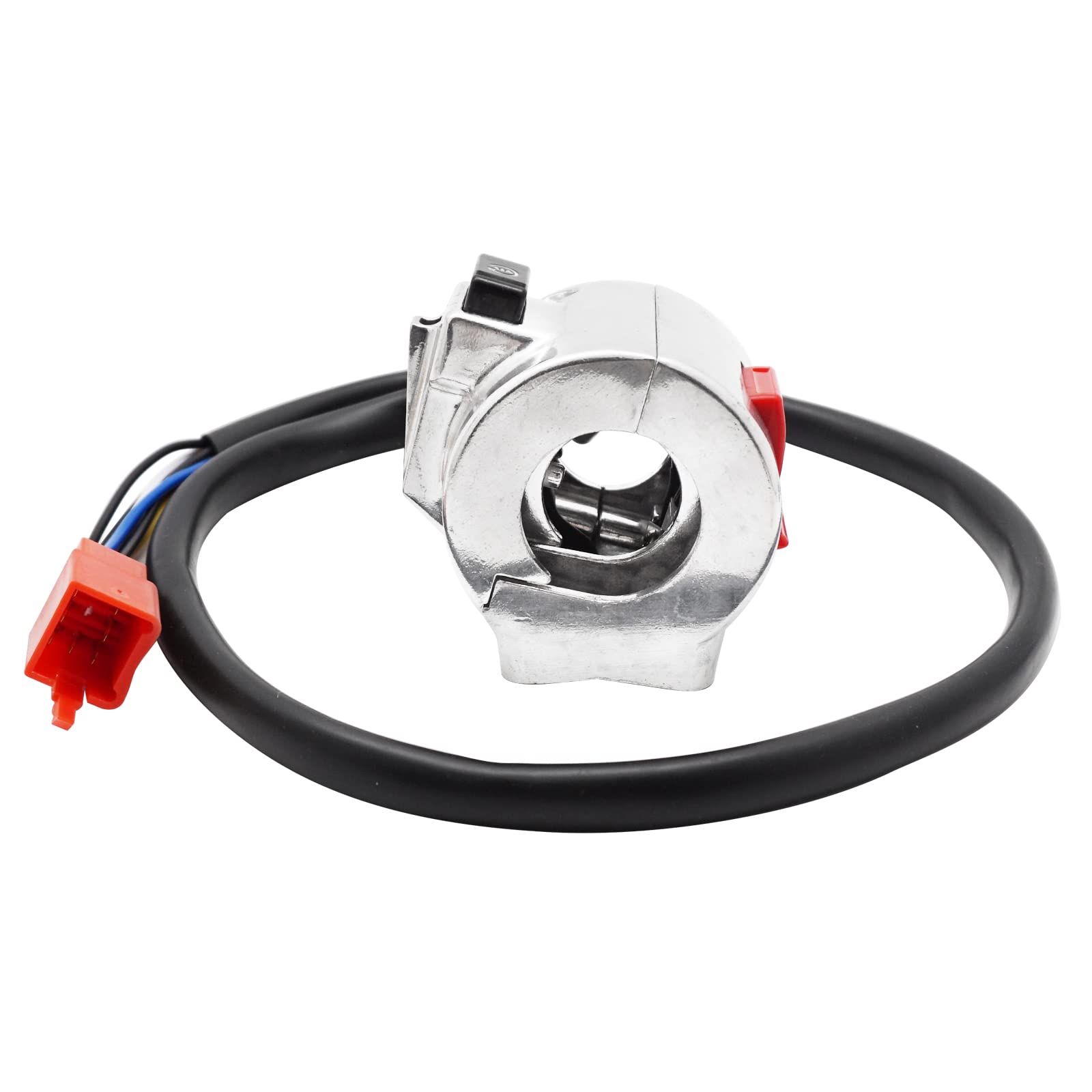 Right Start Stop Kill Control Switch Button for Honda VTX1300 VTX1300C/VTX1300R/VTX1300S/VTX1300T 2003-2009, OEM# 35013-MEA-672