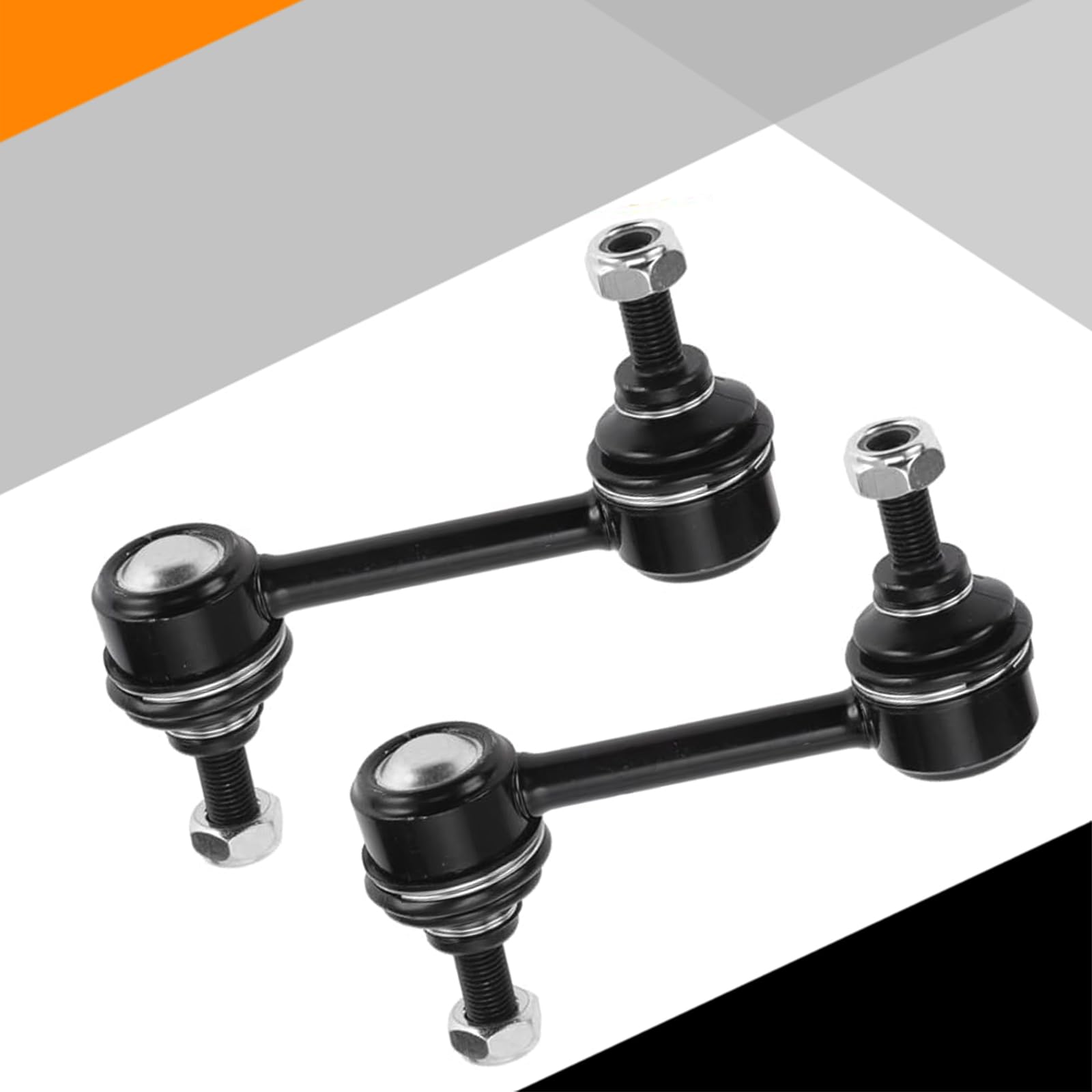 K750184 (Set Of 2) Front Sway Stabilizer Bar End Link Kit Compatible For 07-10 Edge, 07-14 Cx-9, 07-10 Mkx, 08-09 Pontiac G8, 10