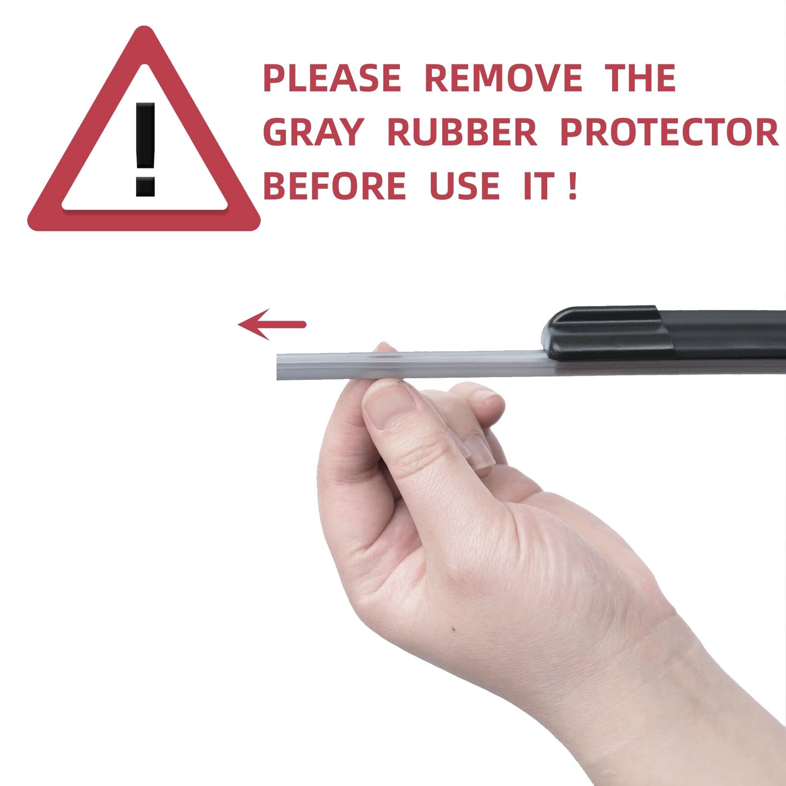 2 Wipers Automotive Replacement Windshield Wiper Blades Set 24Inch+19Inch For Audi A3 Quattro 2006-2013/335I 2010-2013/Front Windshield Wipers (Pack Of 2) Pinch Tab