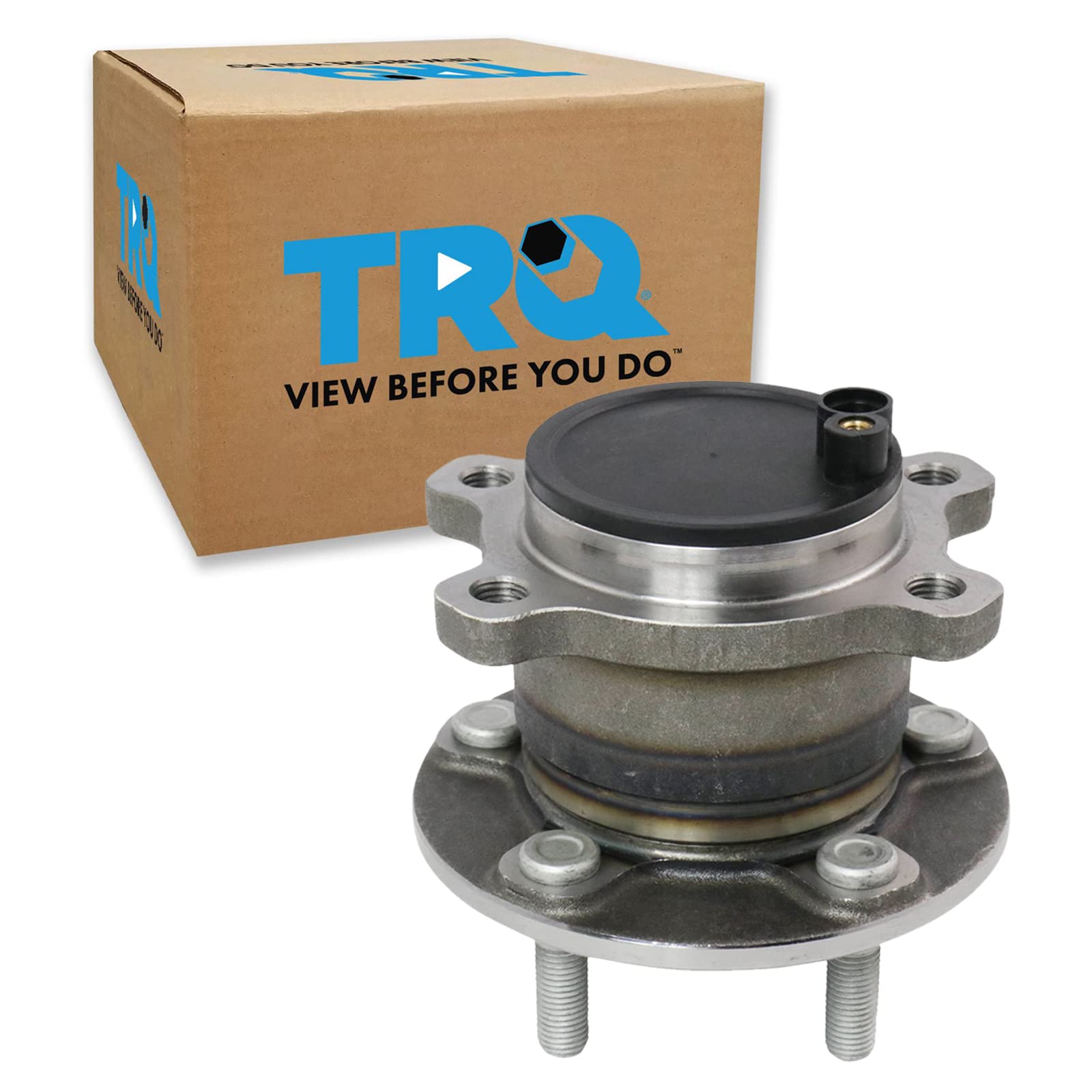 Trq Rear Left Right Wheel Hub Bearing Assembly Driver Passenger Side Compatible With 2014-2018 Ford Transit Connect