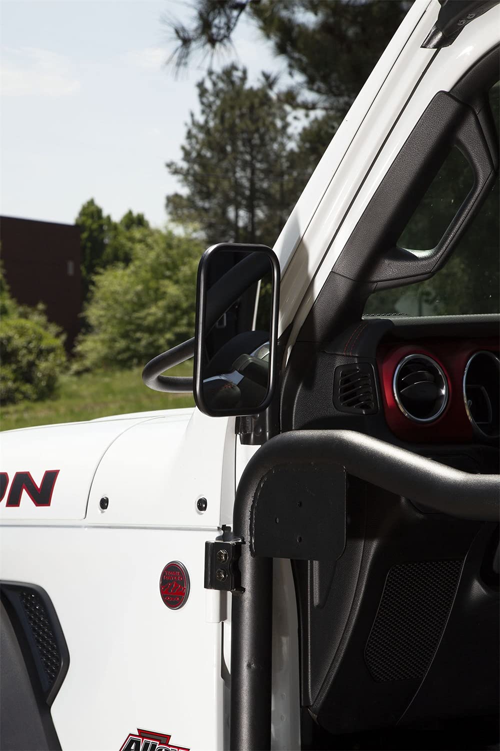 Rugged Ridge Trail Mirrors For Jeep Wrangler/Gladiator | 11025.26 | Fits 2018-2025 Jeep Wrangler Jl; 2020-2025 Jeep Gladiator Jt