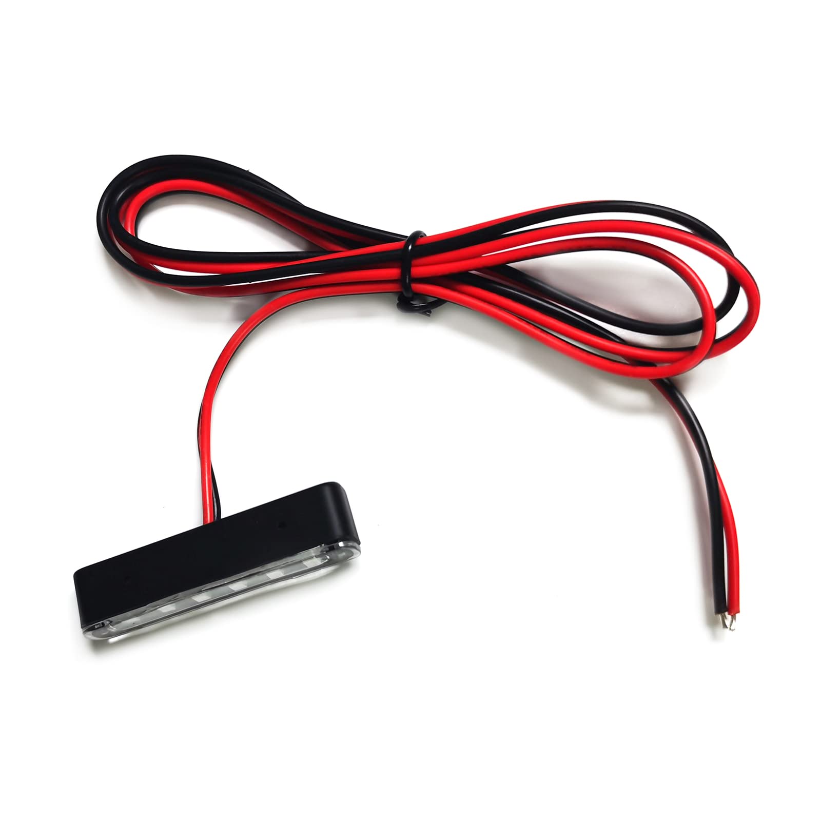 Kingshowstar 1x Waterproof Plate light with 6 White LED For License Plate Light,Backup Light,tail light or Brake Light for Motor