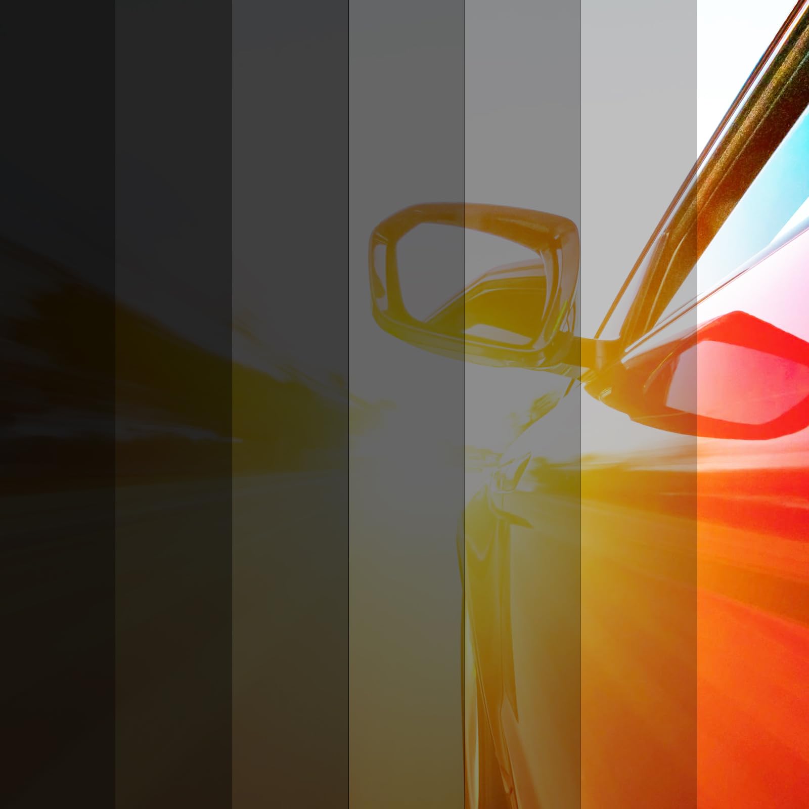 IAQWE Car Ceramic Window Tint 36'' in x 15'Ft with 35% Percent VLT, Tinted Film for Car Windows, UV&IR Protection Heat Insulatio