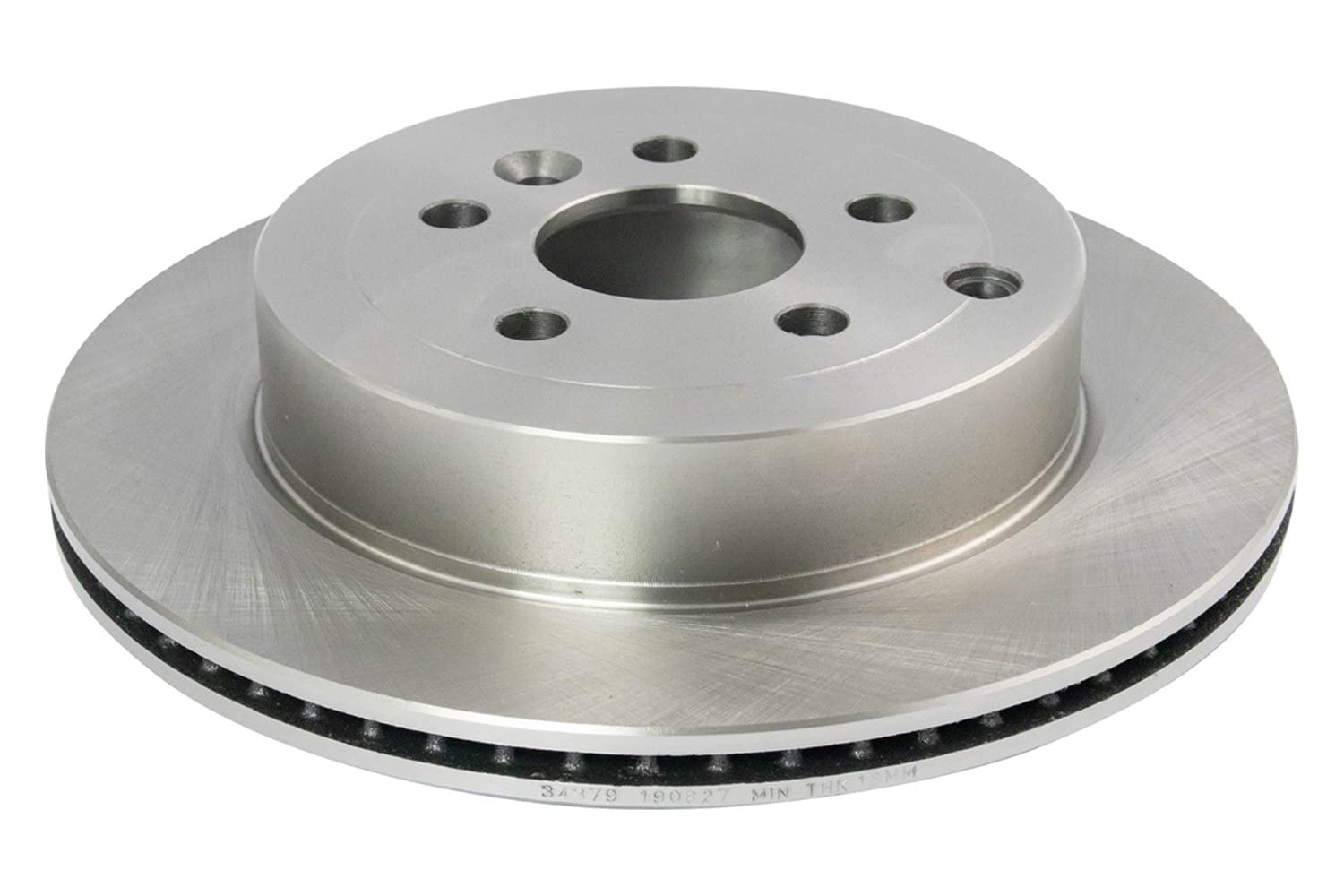 Trq Rear Brake Rotors Set Vented Compatible With 2008-2012 Land Rover Lr2