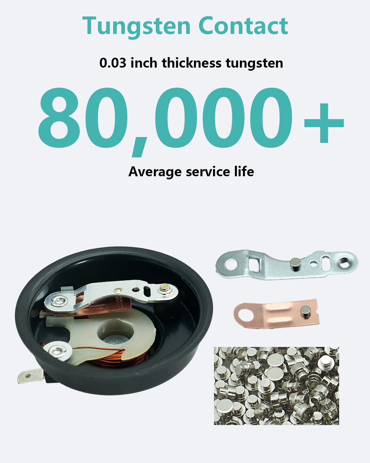 Neoget Car Horn 12V Super Loud Electric Waterproof High Low 2 Tone Fit For Any 12 Volt Vehicles Auto Replacement Universal Horn