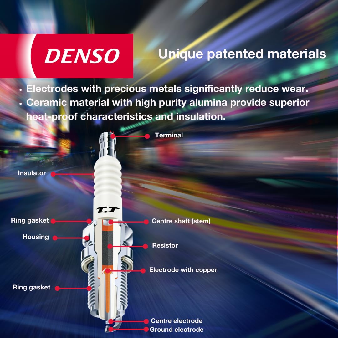 Denso Itv20Tt Iridium Tt Spark Plug