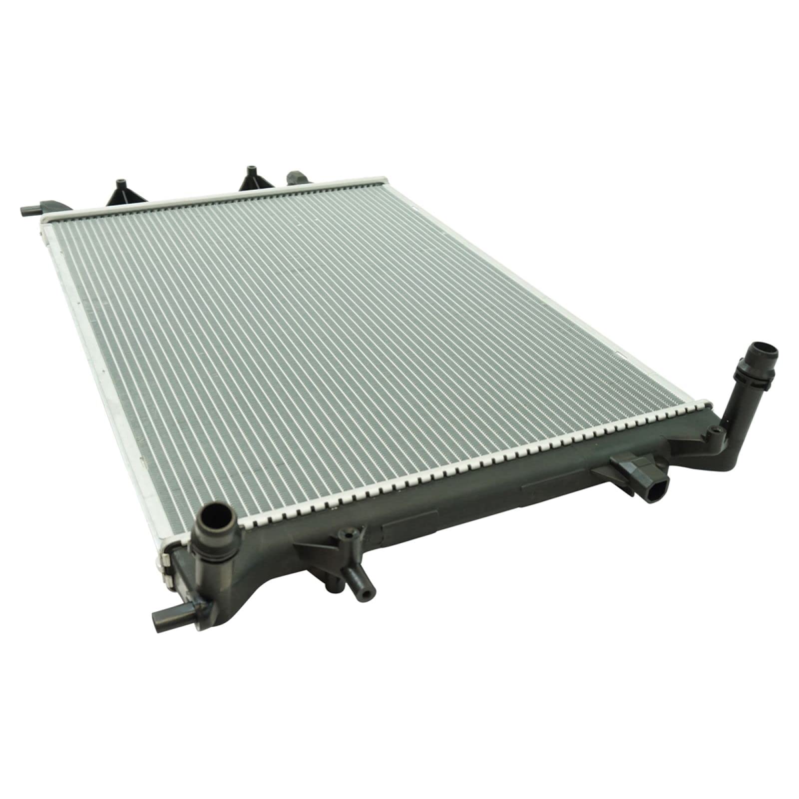 Trq Radiator Assembly Aluminum Core Compatible With 13-16 Volkswagen Jetta 12-15 Passat Cu13273 Vw3010160