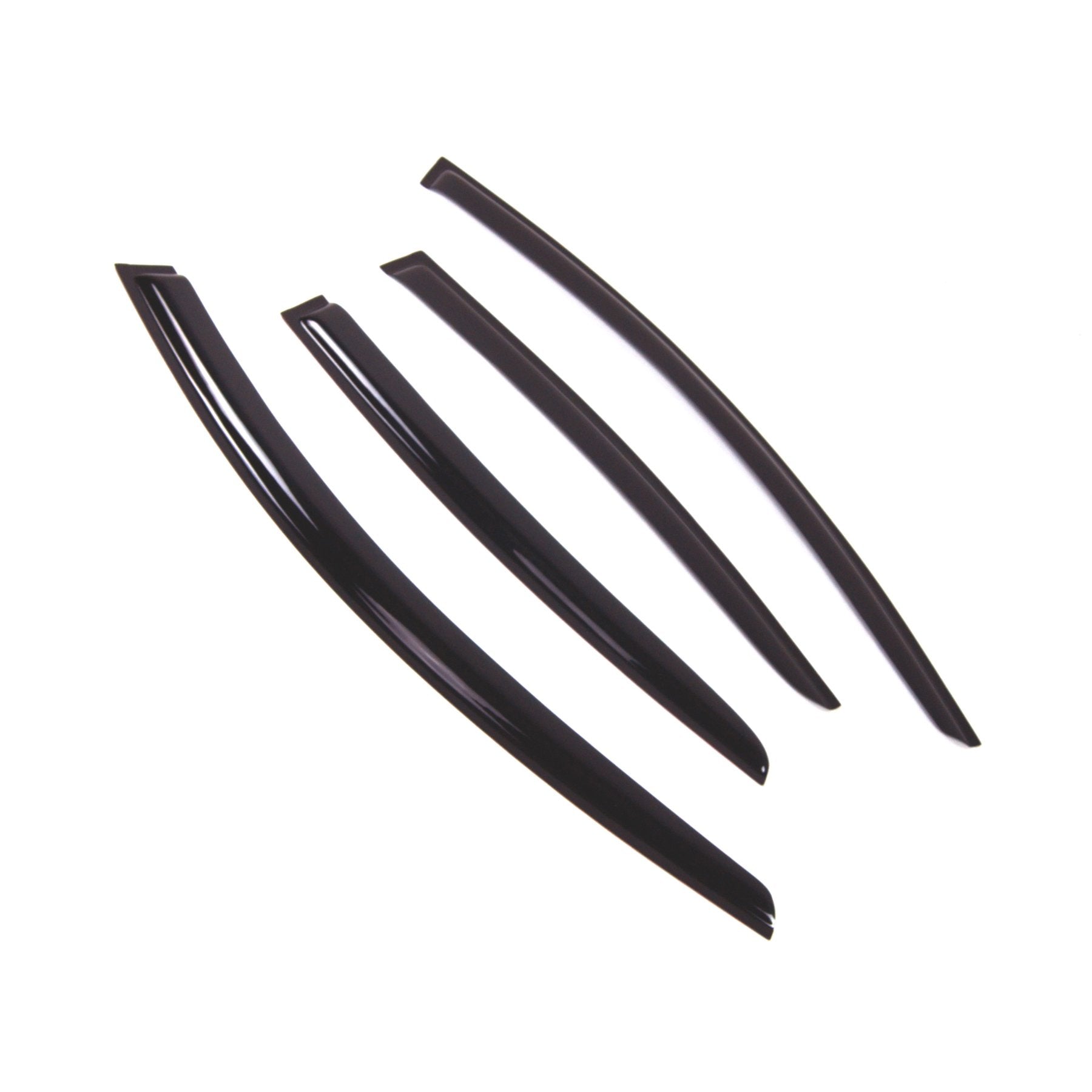 Tuningpros Outside Mount Window Vent Visors Rain Guards Compatible With Buick Regal 2011-2017 | Side Window Wind Deflectors Rain