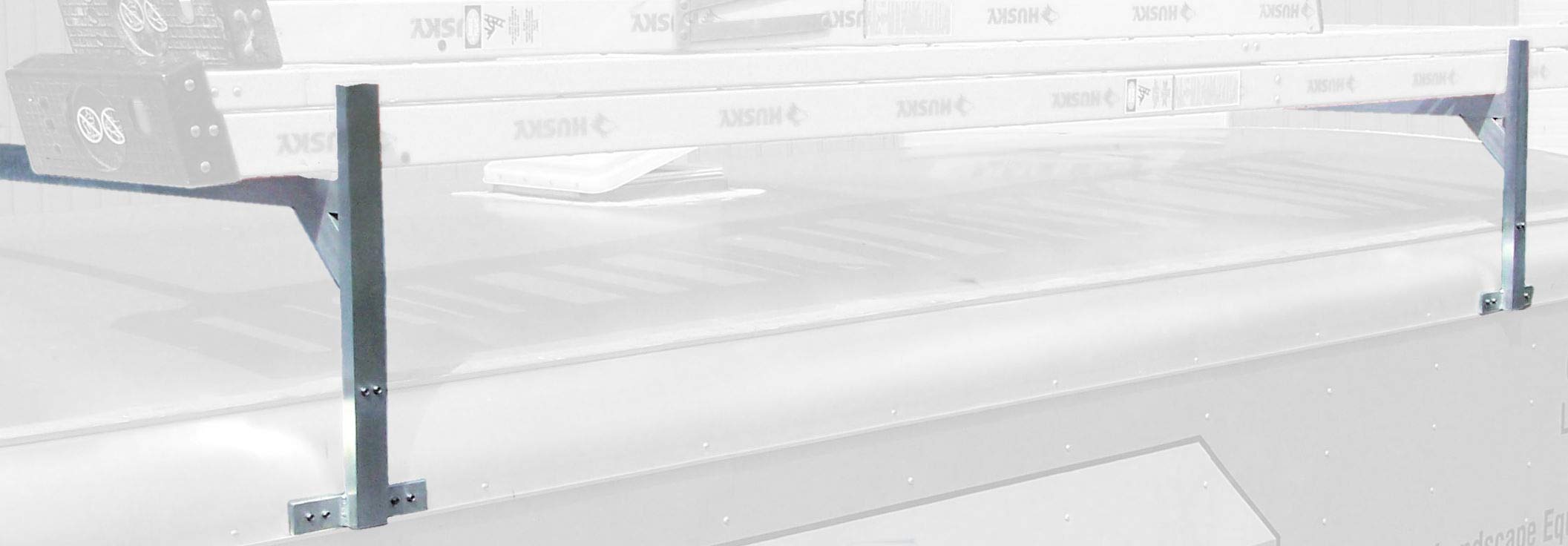 Fitz-All Adjustable Aluminum Trailer Ladder Rack (Ra-28) For Enclosed Trailers By Rack 'Em