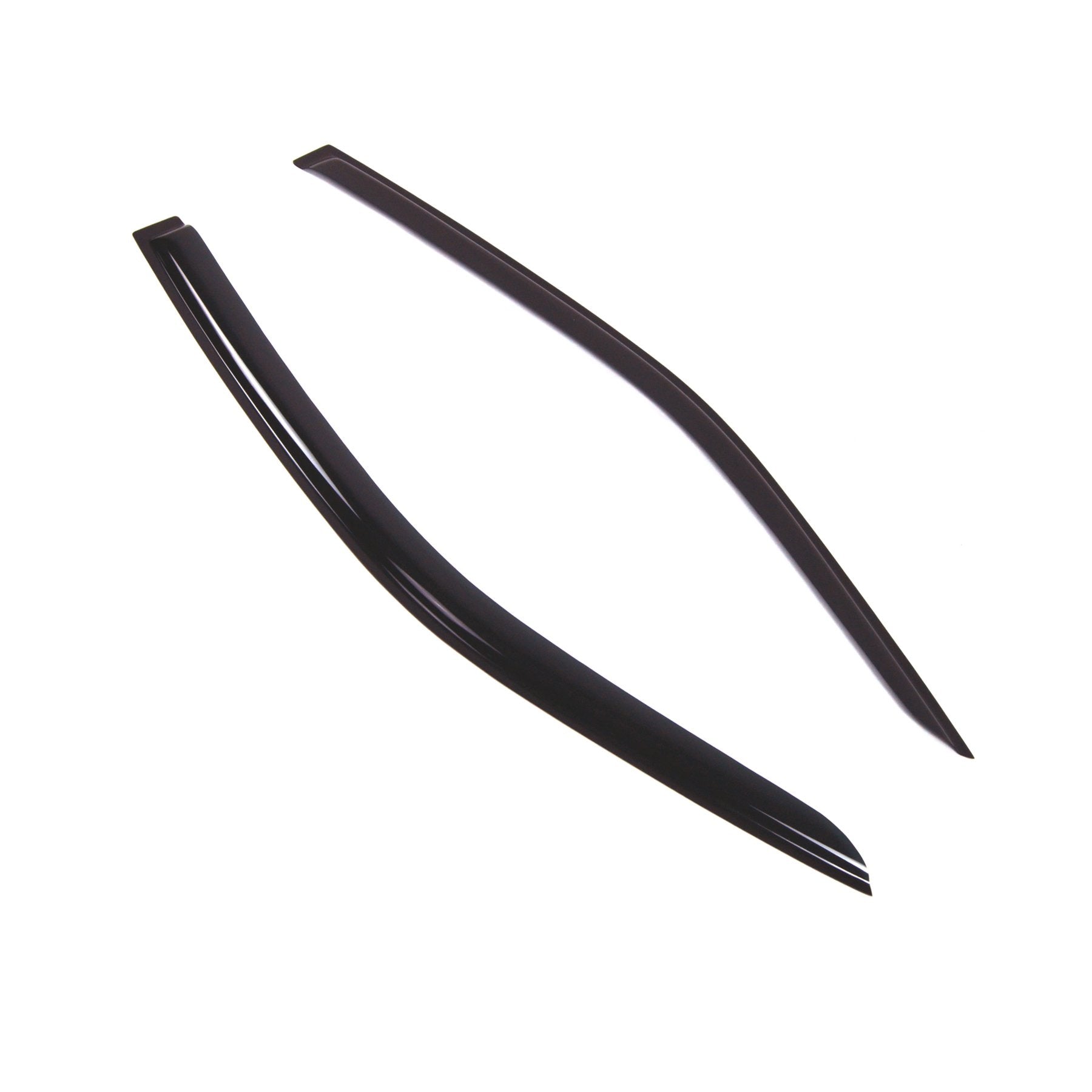 Tuningpros Wd2-503 Dark Smoke 2 Pcs Set Window Visor (Outside Mount) Deflector Rain Guard Compatible With 1992-2000 Lexus Sc300