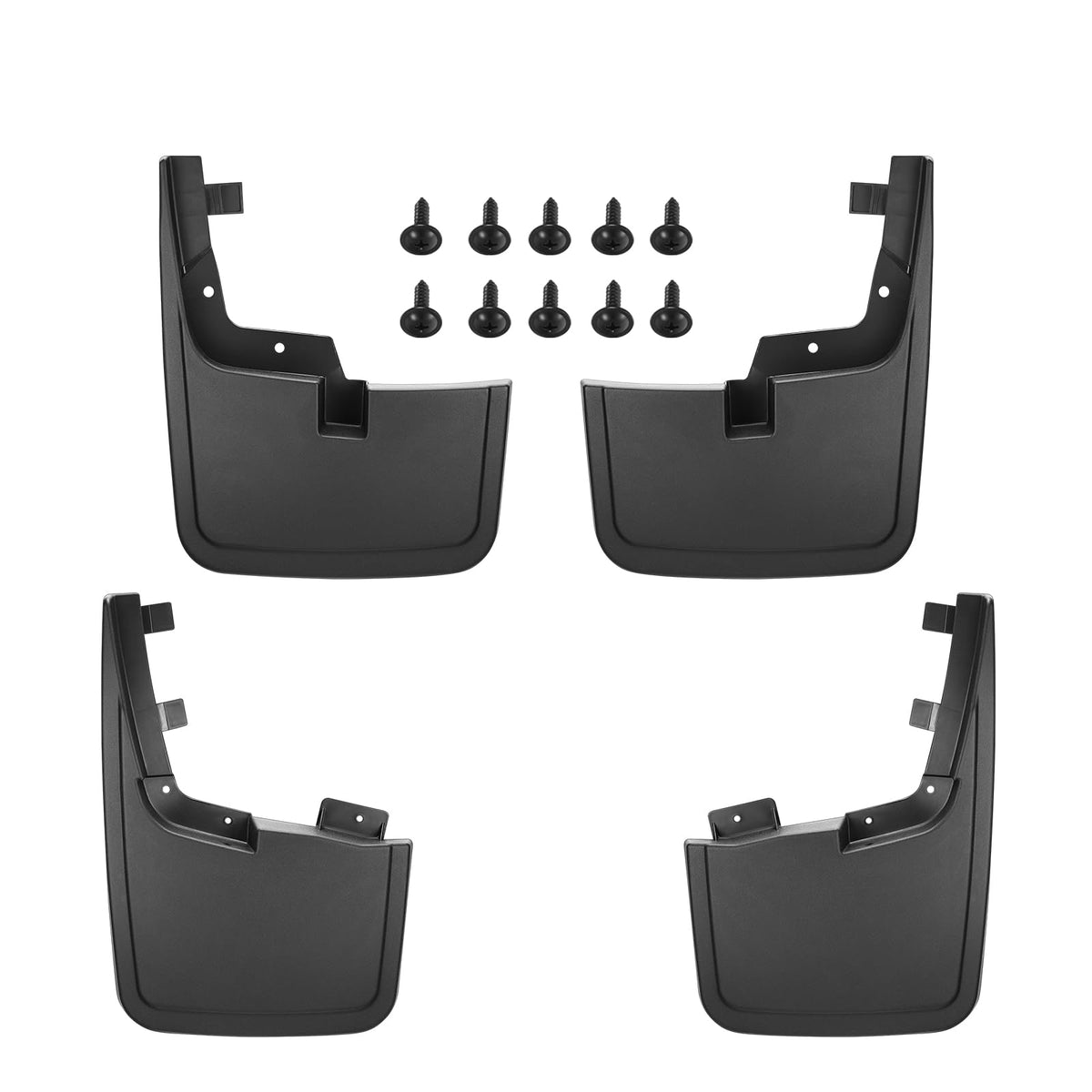 SPEEDWOW 2015-2020 F-150 Mud Flaps Splash Guards Tire Protector No Need to Drill Holes(Set of 4)